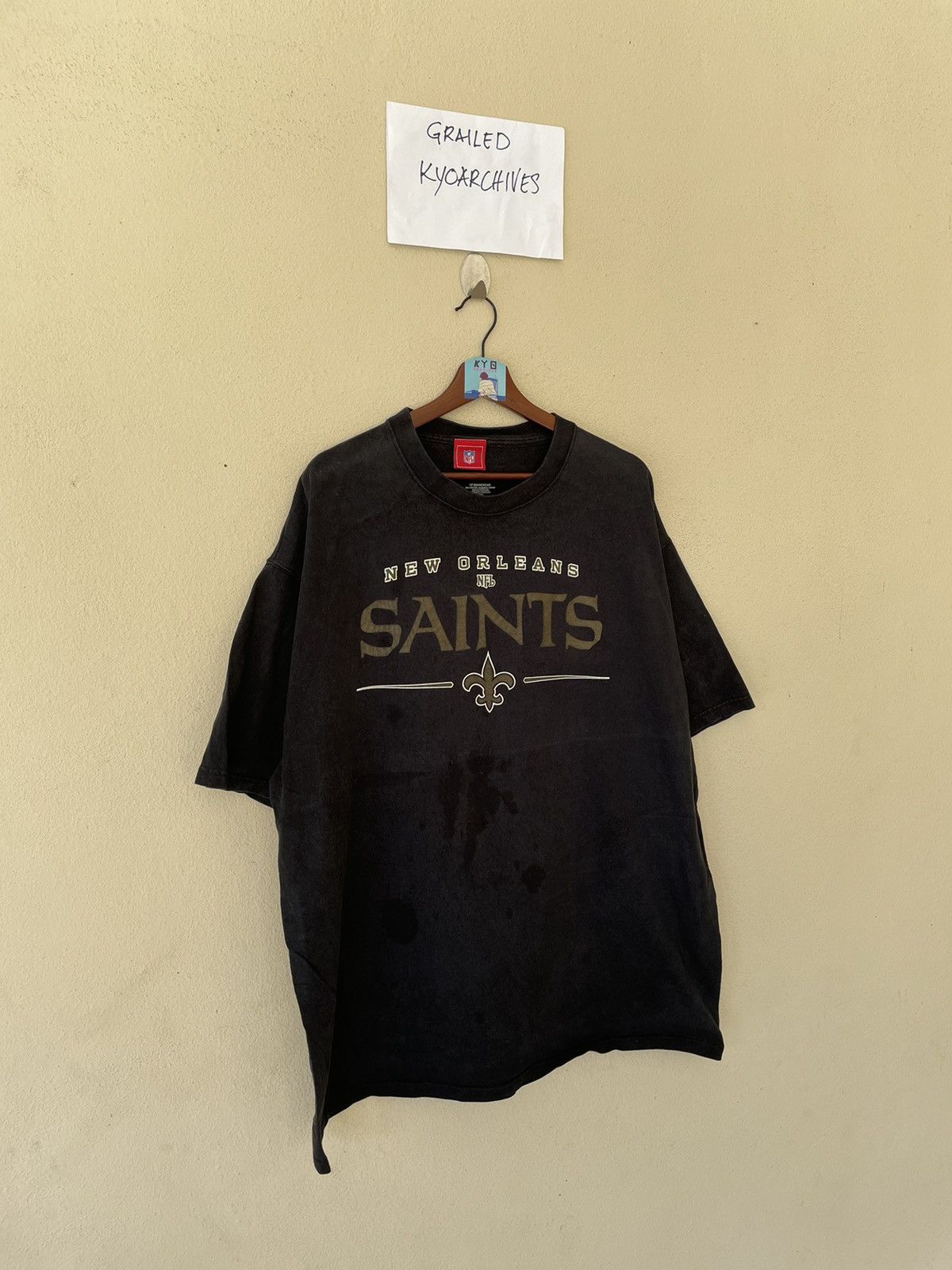 NFL NEW ORLEANS SAINTS TEE Size US XXL / EU 58 / 5 - 2 Thumbnail