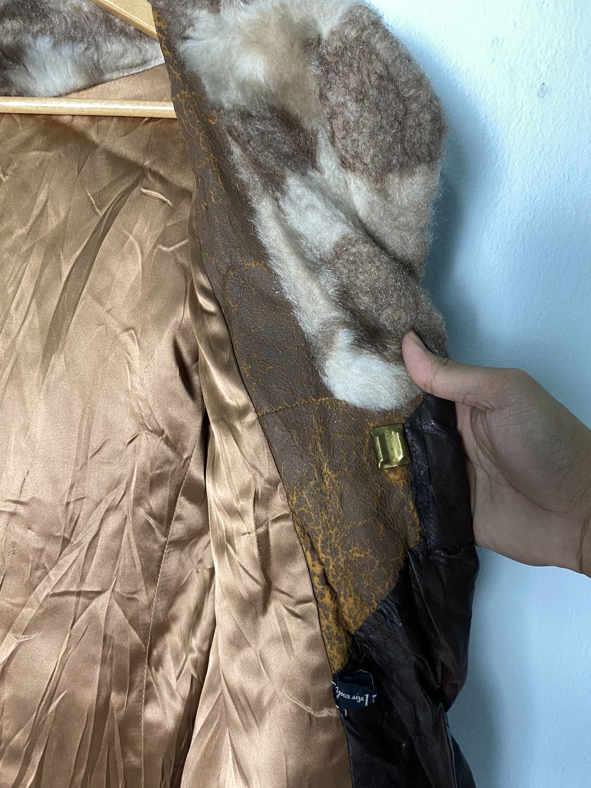 Vintage Vintage Fur Jacket Rare Design Size US XS / EU 42 / 0 - 8 Thumbnail