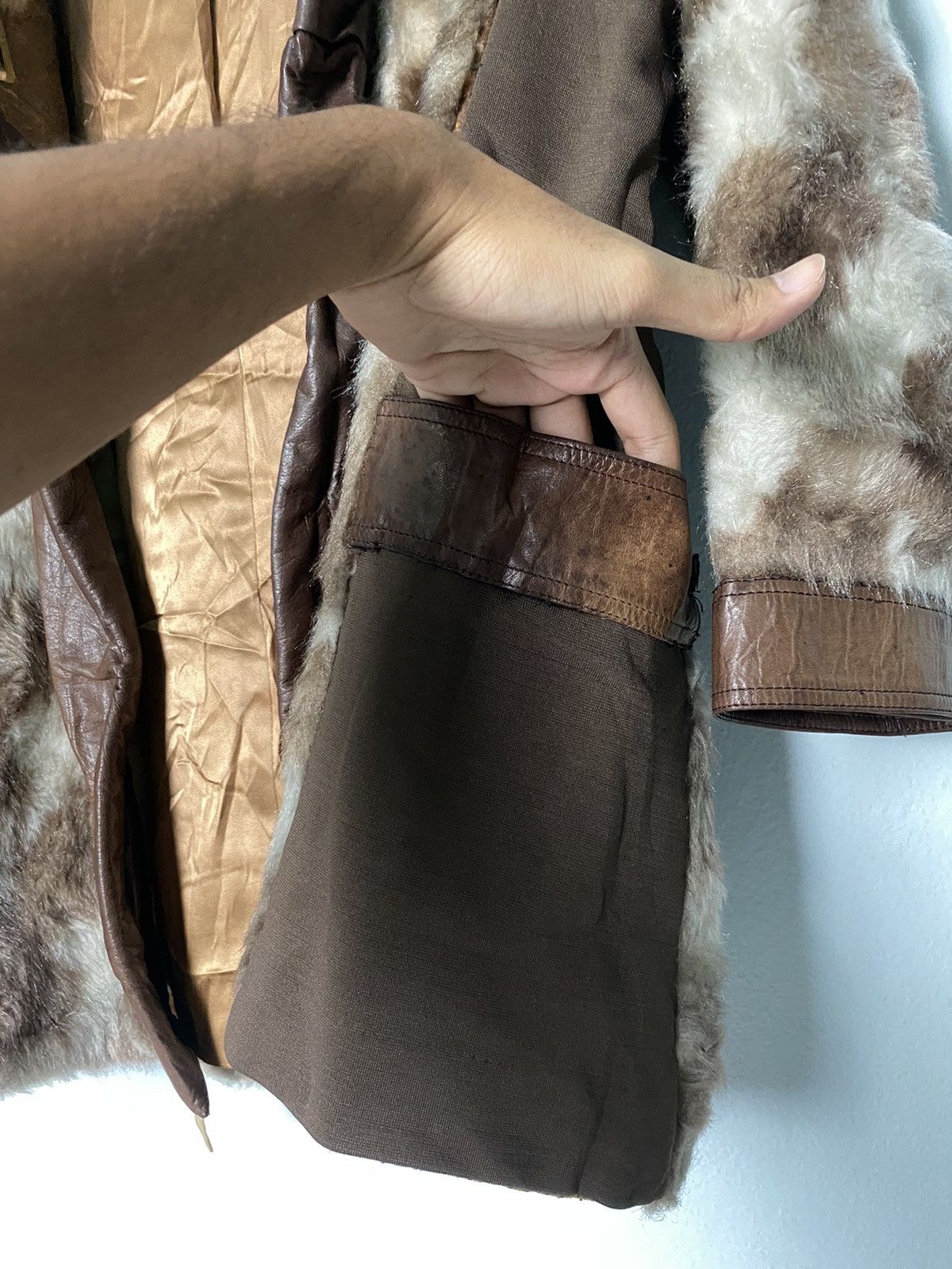 Vintage Vintage Fur Jacket Rare Design Size US XS / EU 42 / 0 - 13 Thumbnail