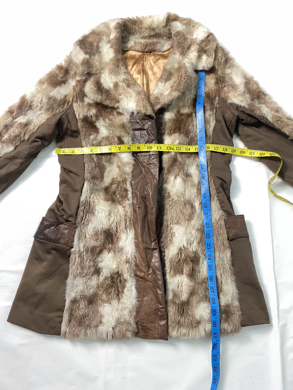 Vintage Vintage Fur Jacket Rare Design Size US XS / EU 42 / 0 - 16 Thumbnail