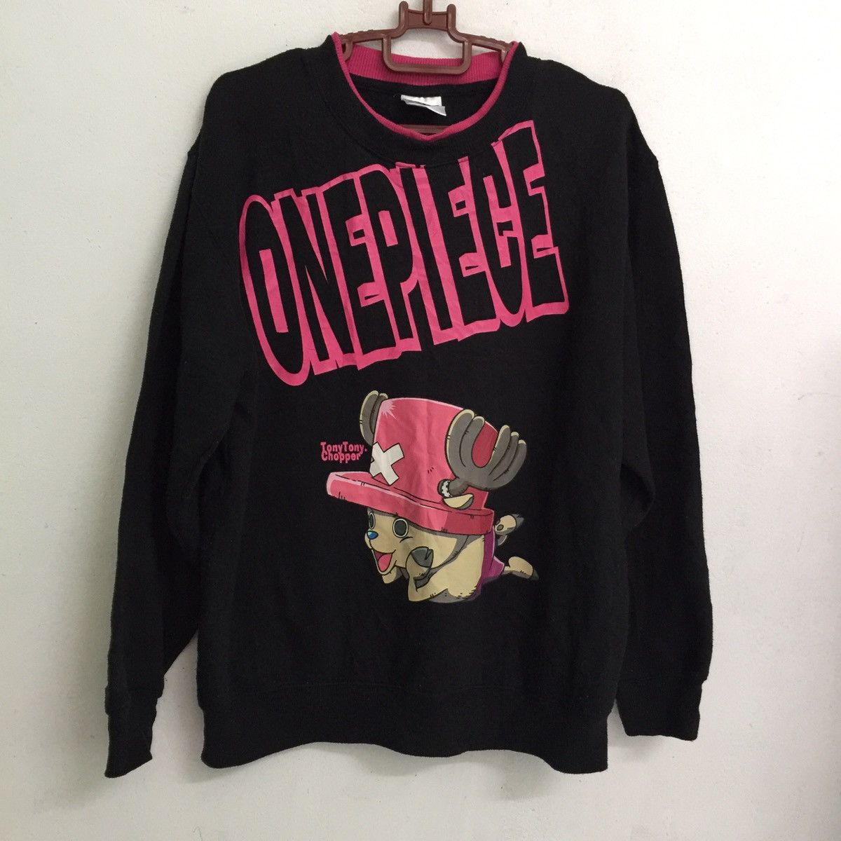 Japanese Brand One piece anime manga japanese cartoon sweatshirt sweater Size US L / EU 52-54 / 3 - 3 Thumbnail