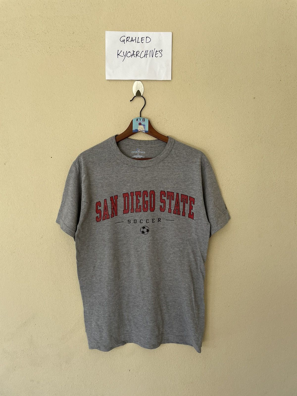Russell Athletic × Vintage Y2K SAN DIEGO SOCCER TEE Size US S / EU 44-46 / 1 - 1 Thumbnail