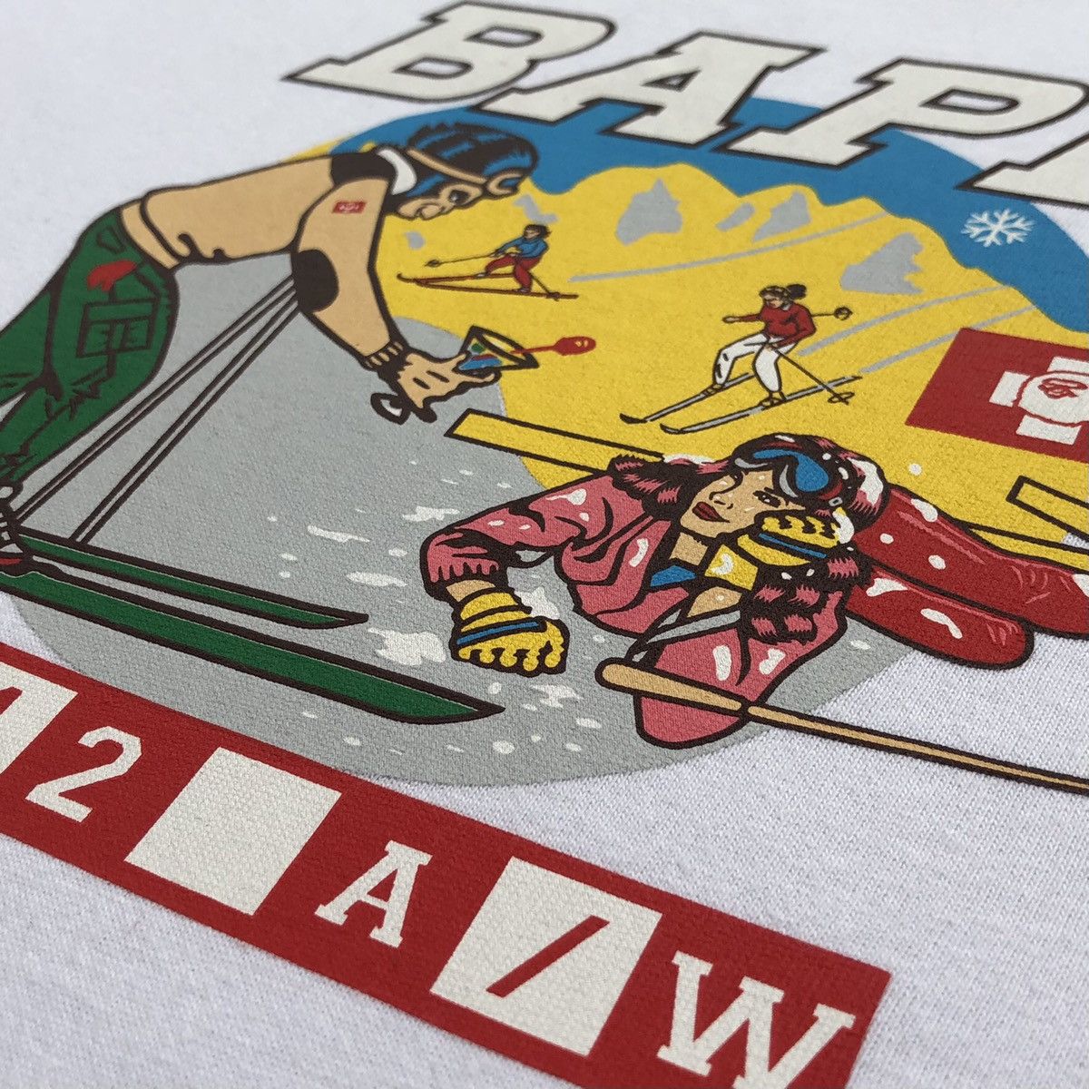 Bape OG BAPE 2012 AW Season Ski T-Shirt Size US M / EU 48-50 / 2 - 9 Thumbnail