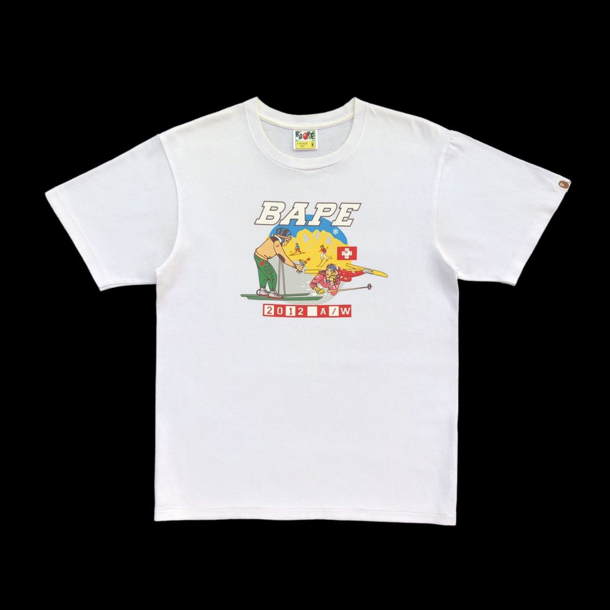 Bape OG BAPE 2012 AW Season Ski T-Shirt Size US M / EU 48-50 / 2 - 5 Thumbnail