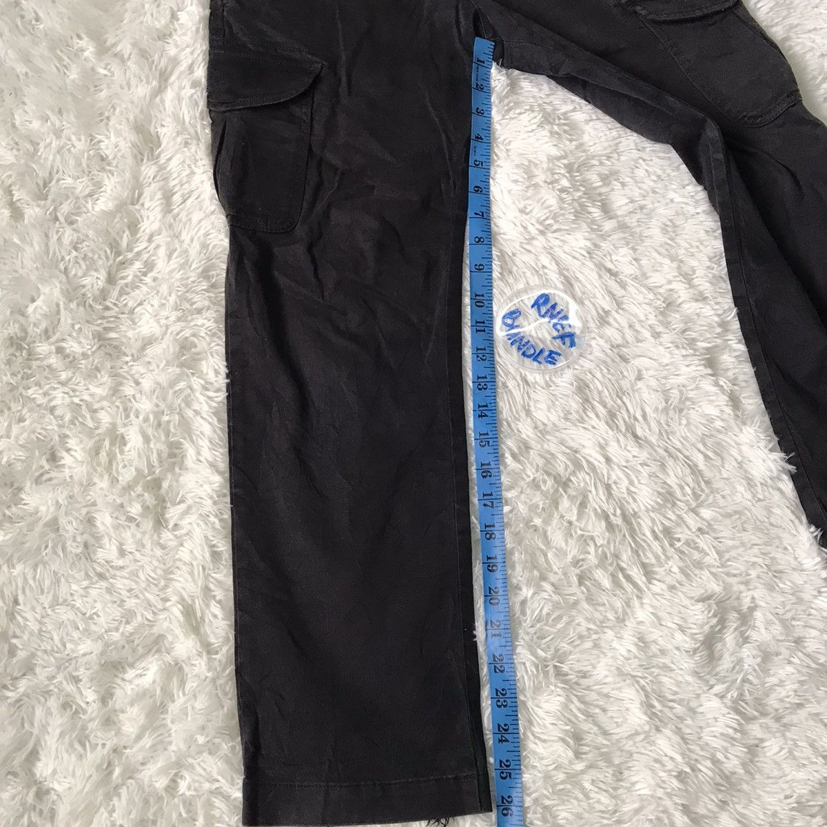 Japanese Brand Uniqlo Distress Cargo Pant Size US 29 - 9 Thumbnail