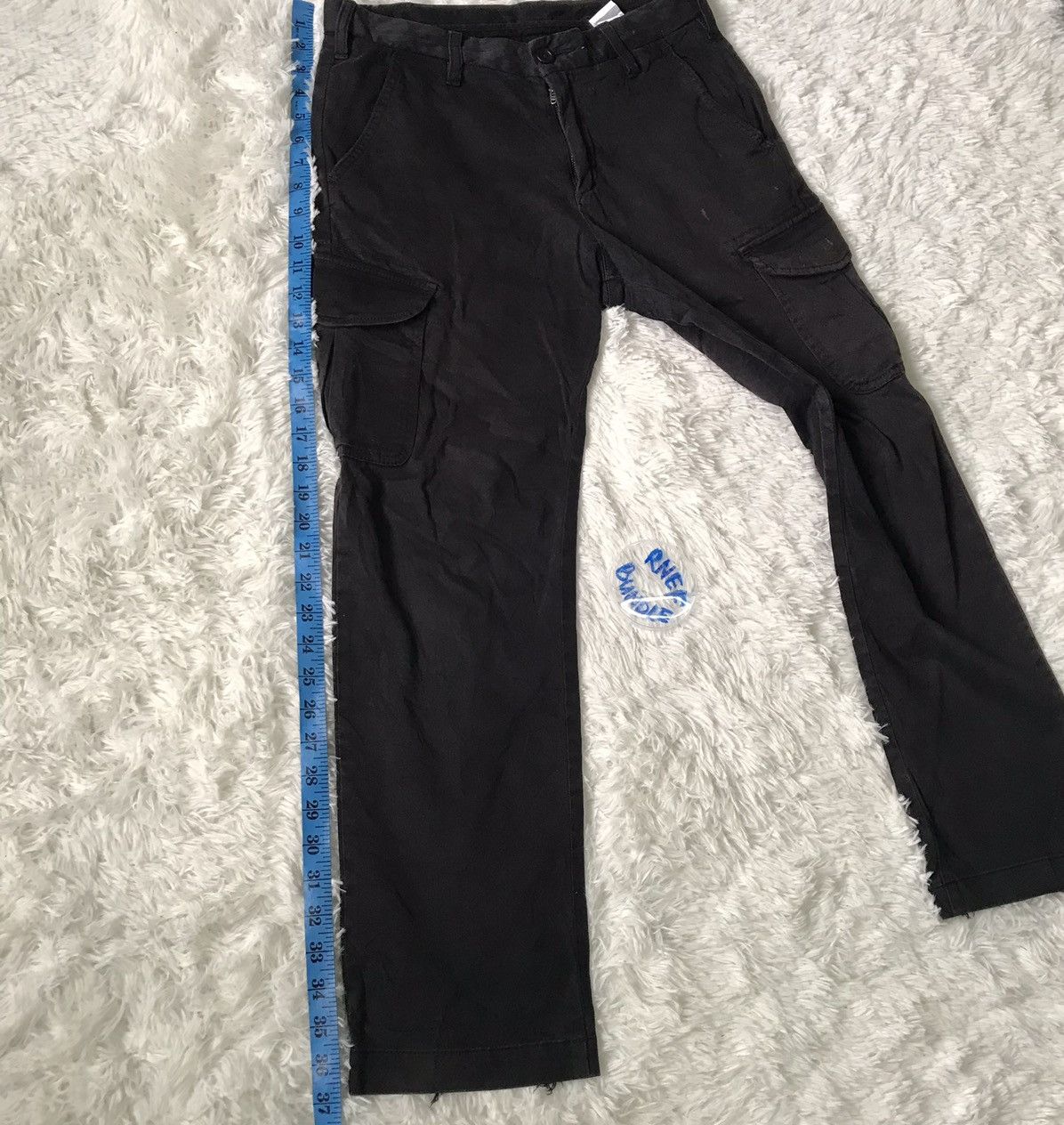 Japanese Brand Uniqlo Distress Cargo Pant Size US 29 - 10 Thumbnail