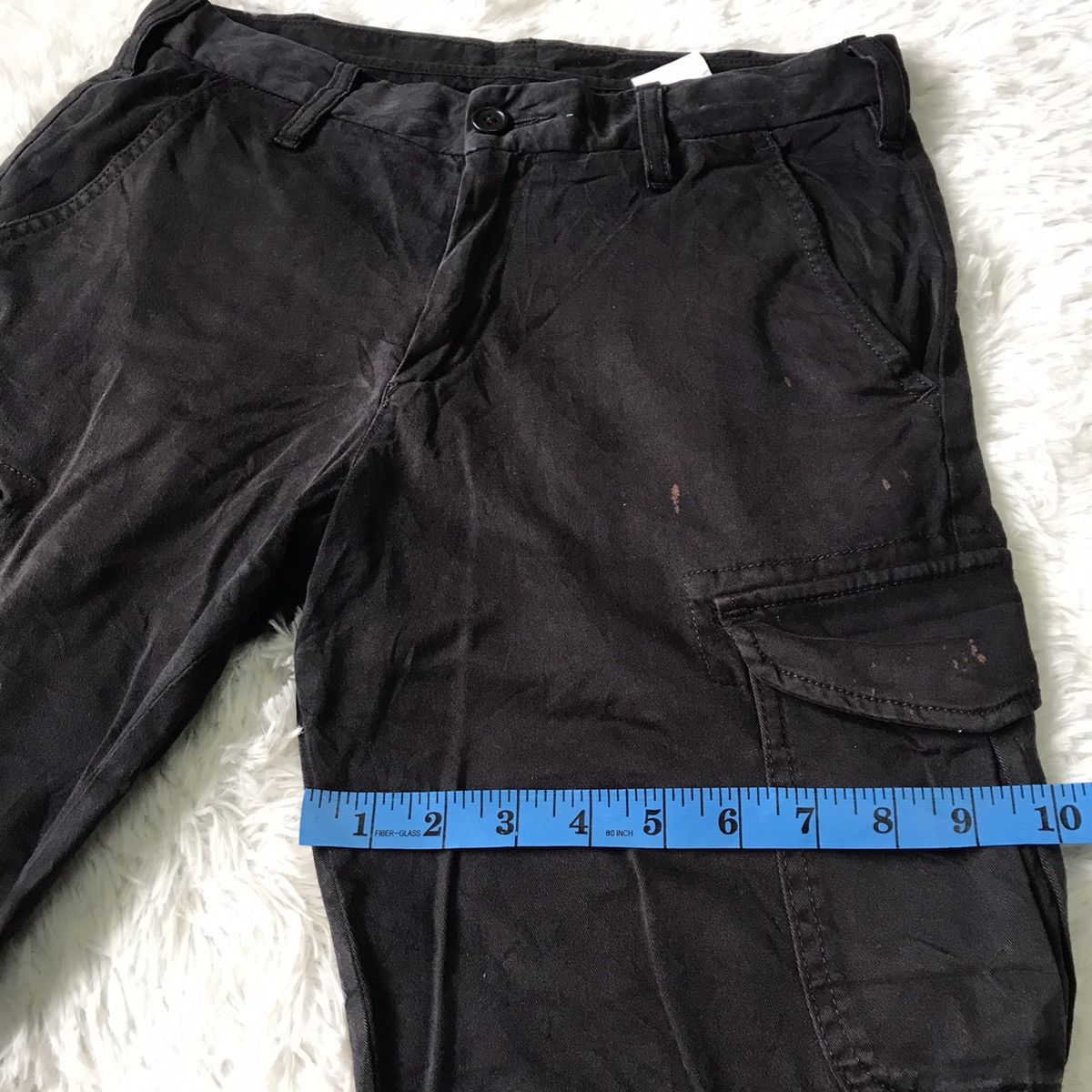 Japanese Brand Uniqlo Distress Cargo Pant Size US 29 - 5 Thumbnail
