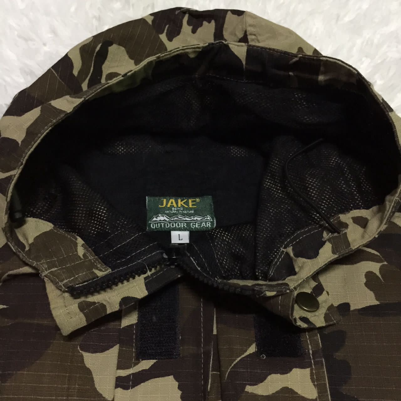 Japanese Brand Camouflage Jake outdoor gear jacket Size US L / EU 52-54 / 3 - 8 Thumbnail