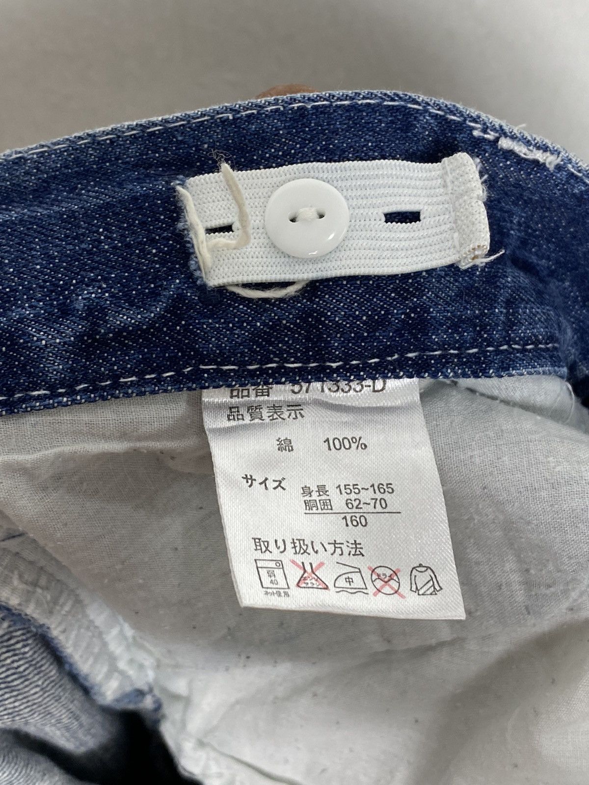 Japanese Brand Vintage Batsu Studio Skulls Denim Size US 30 / EU 46 - 8 Thumbnail