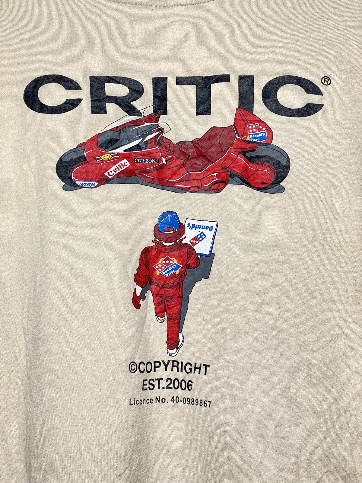 Cartoon Network Vintage Critic x Akira Crewneck / Pokemon Evangelion Anime Size US XL / EU 56 / 4 - 4 Thumbnail
