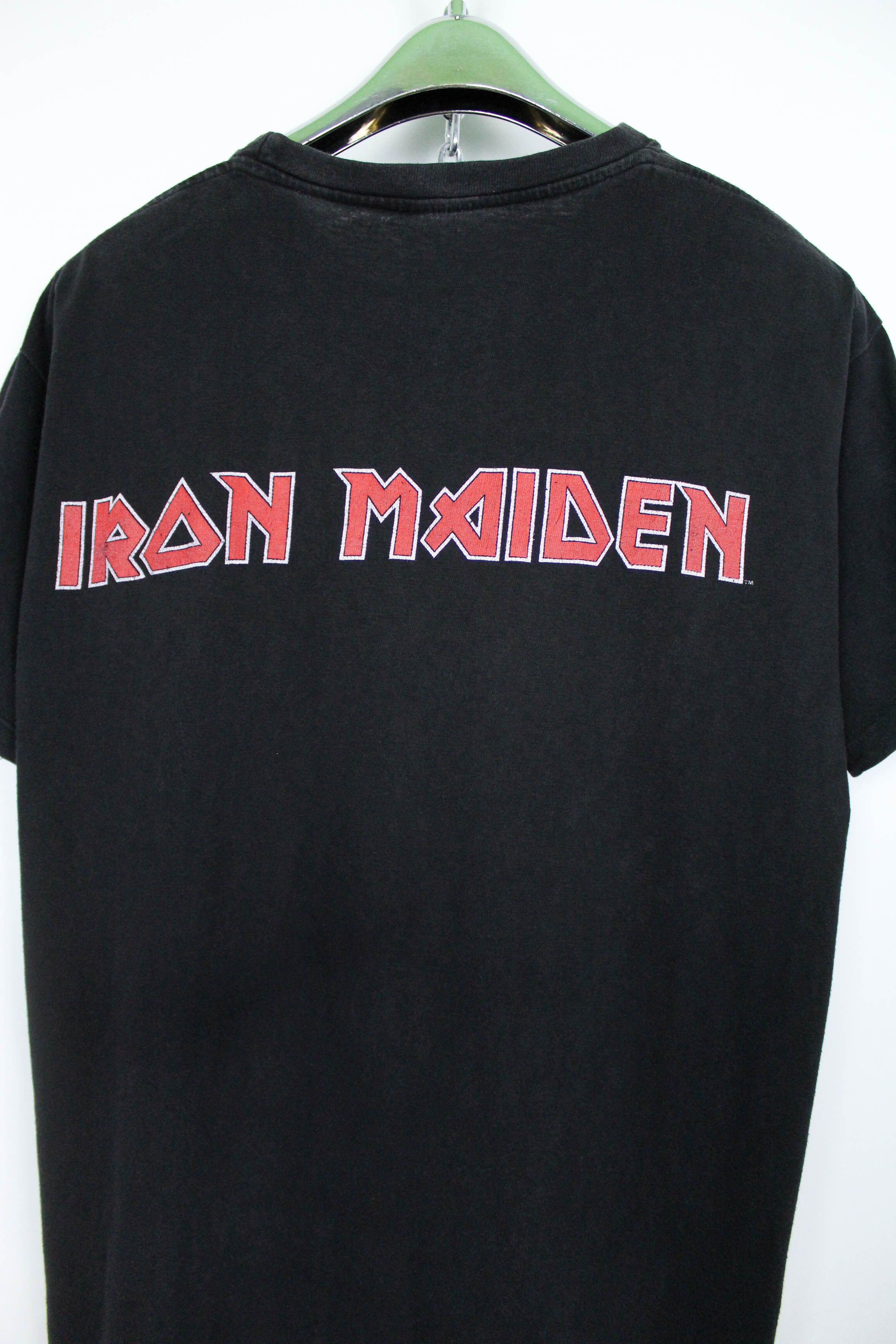 Band Tees Iron Maiden Vintage 00s 2003 Rock Band Tour Graphic T-shirt Size US L / EU 52-54 / 3 - 4 Thumbnail