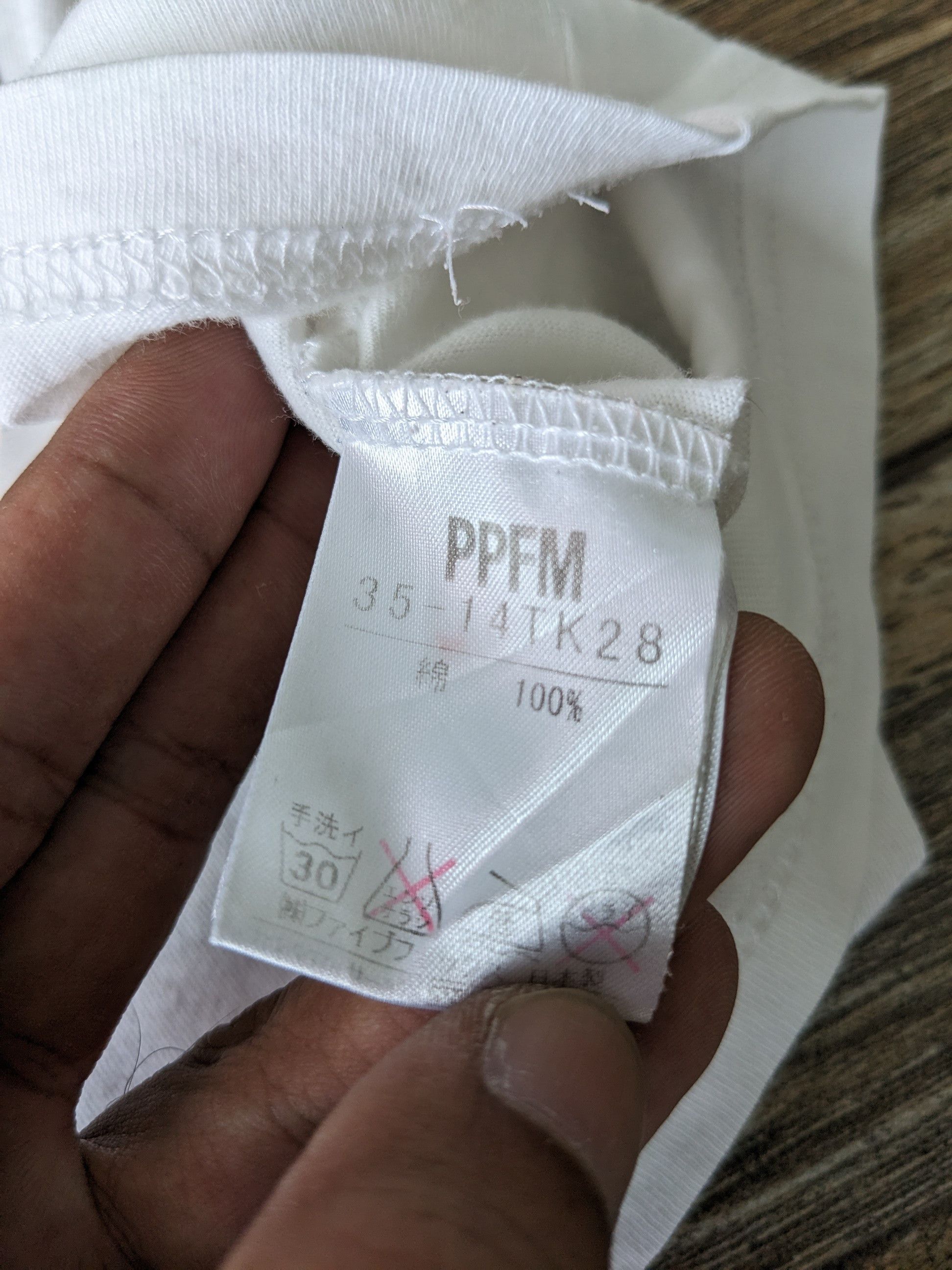 Japanese Brand × PPFM × Seditionaries PPFM T Shirt Punk V Neck Size US M / EU 48-50 / 2 - 4 Thumbnail