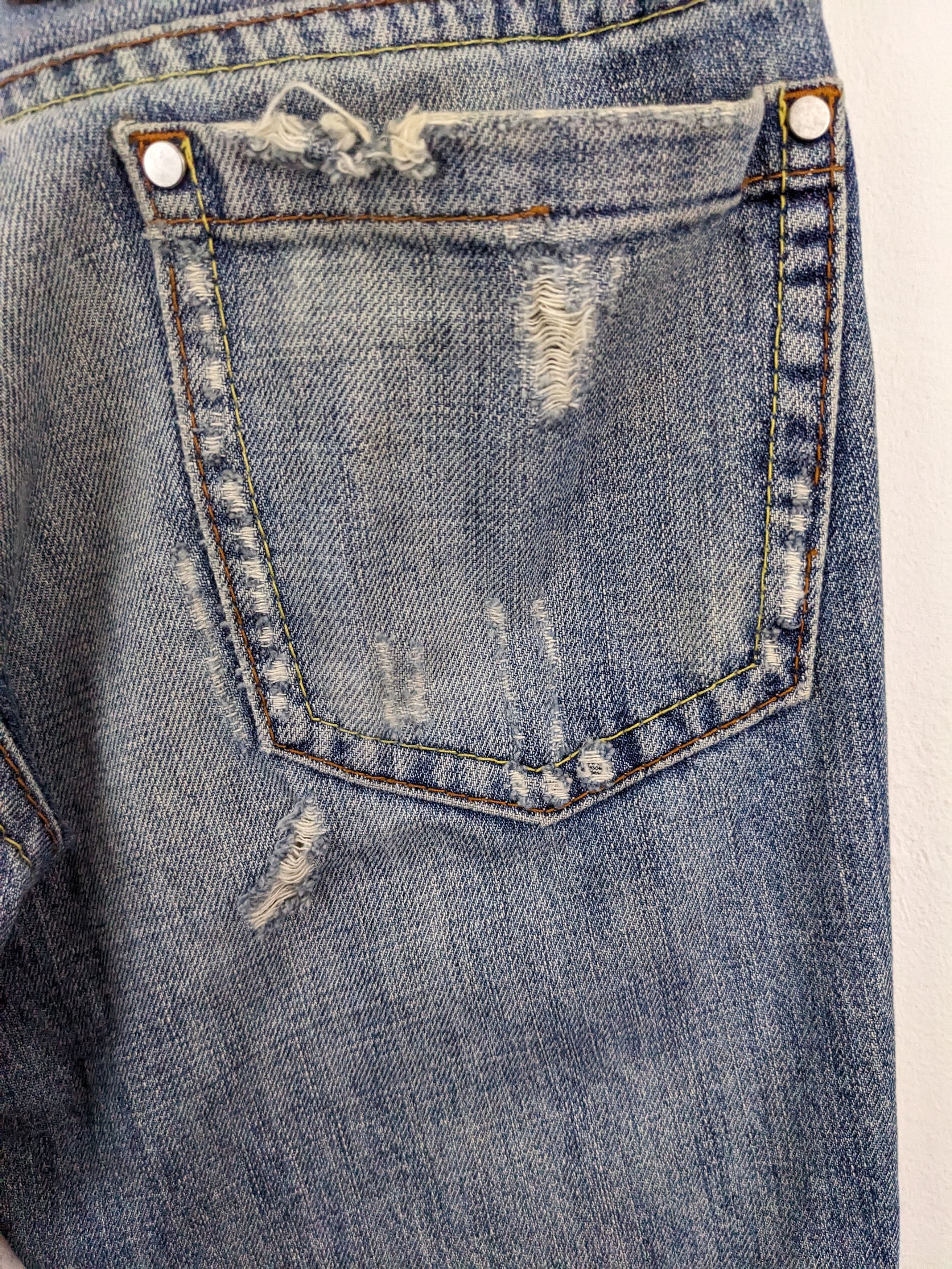 Dsquared2 Dsquared 2 Denim Distressed Custom Made Size 30" / US 8 / IT 44 - 14 Thumbnail