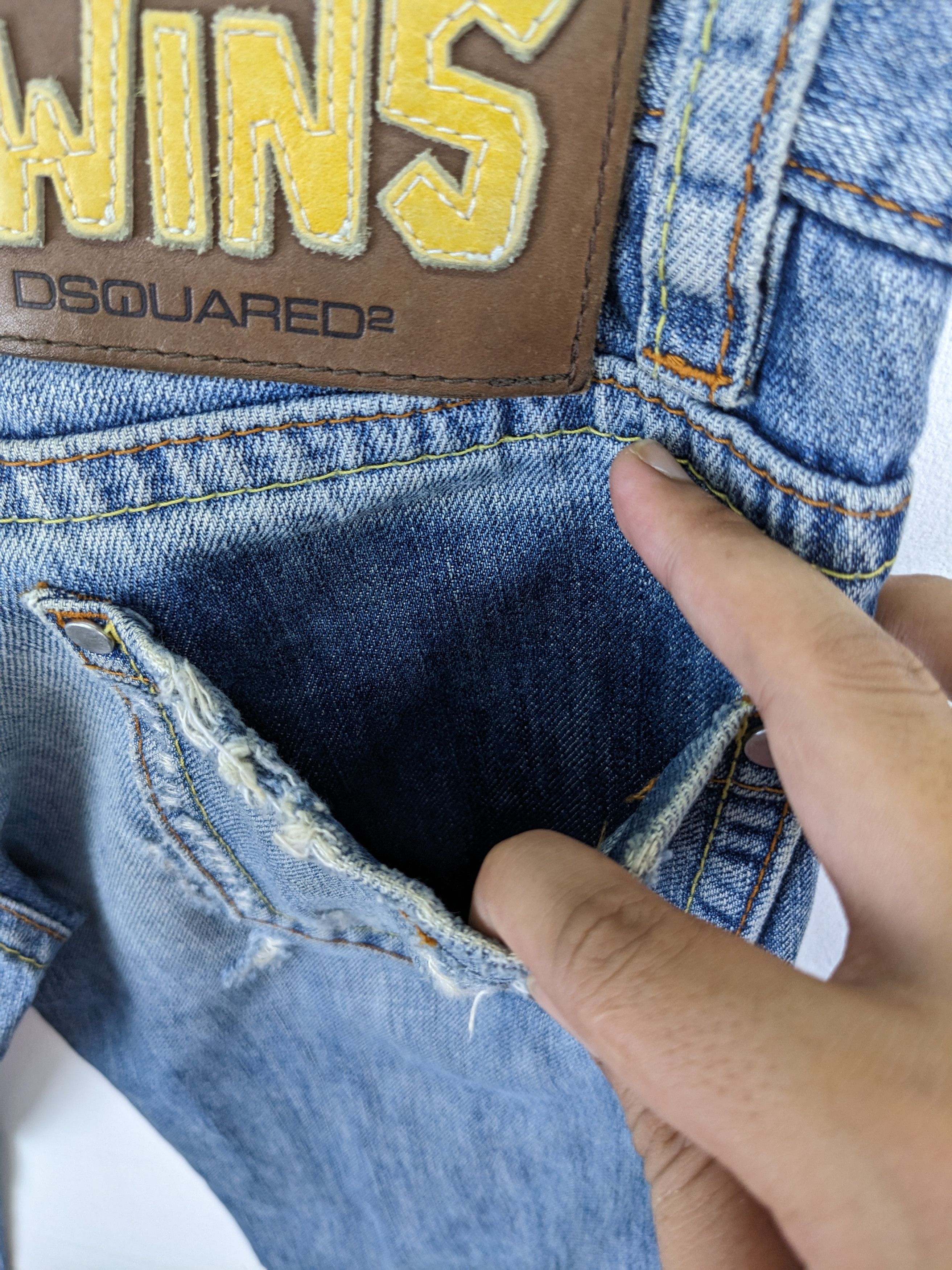 Dsquared2 Dsquared 2 Denim Distressed Custom Made Size 30" / US 8 / IT 44 - 16 Thumbnail