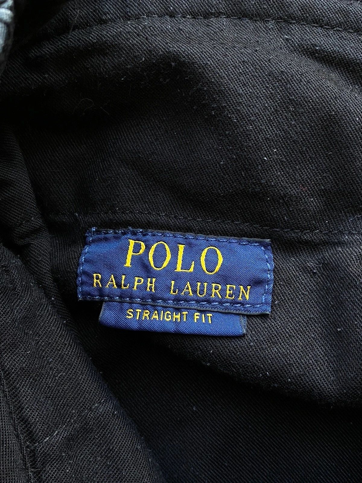 Vintage Polo Ralph Lauren Black Cargo Pants