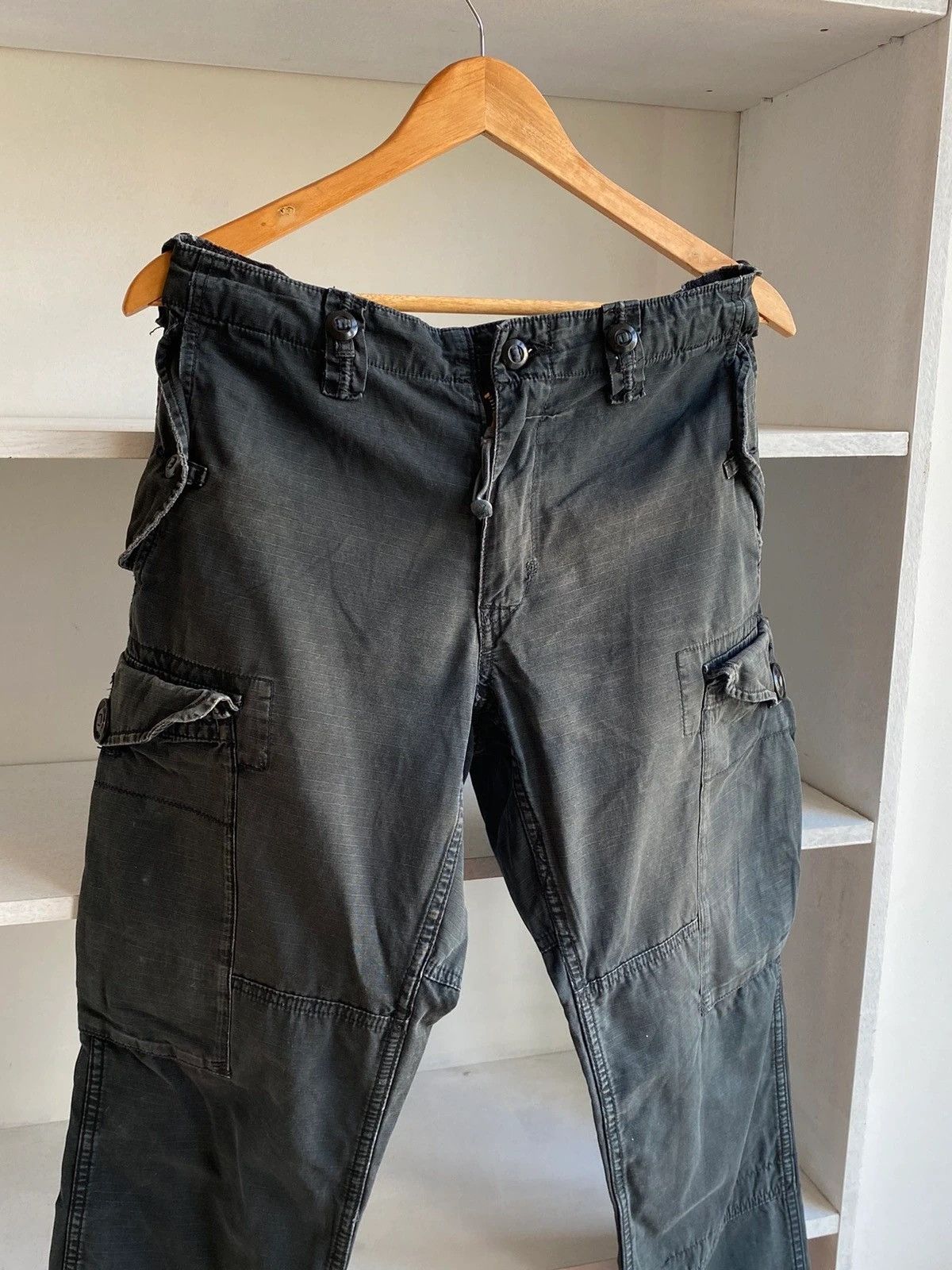 Vintage Polo Ralph Lauren Black Cargo Pants
