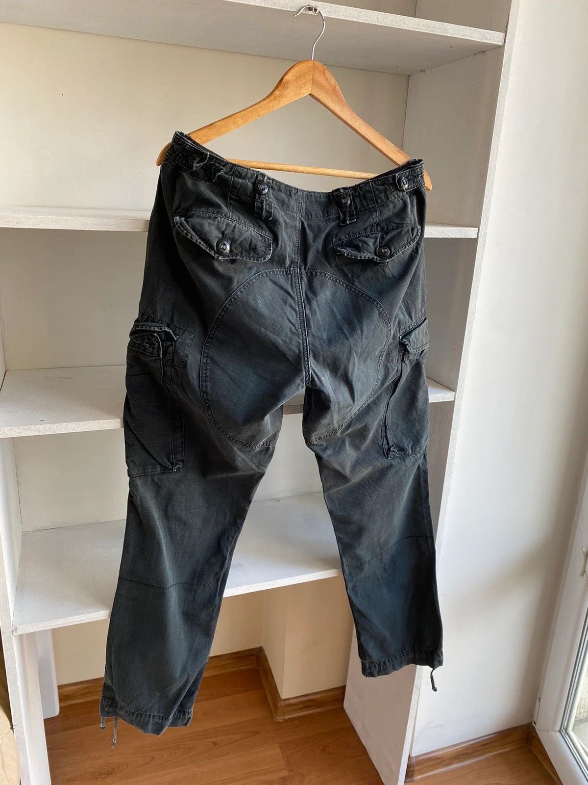 Vintage Polo Ralph Lauren Black Cargo Pants