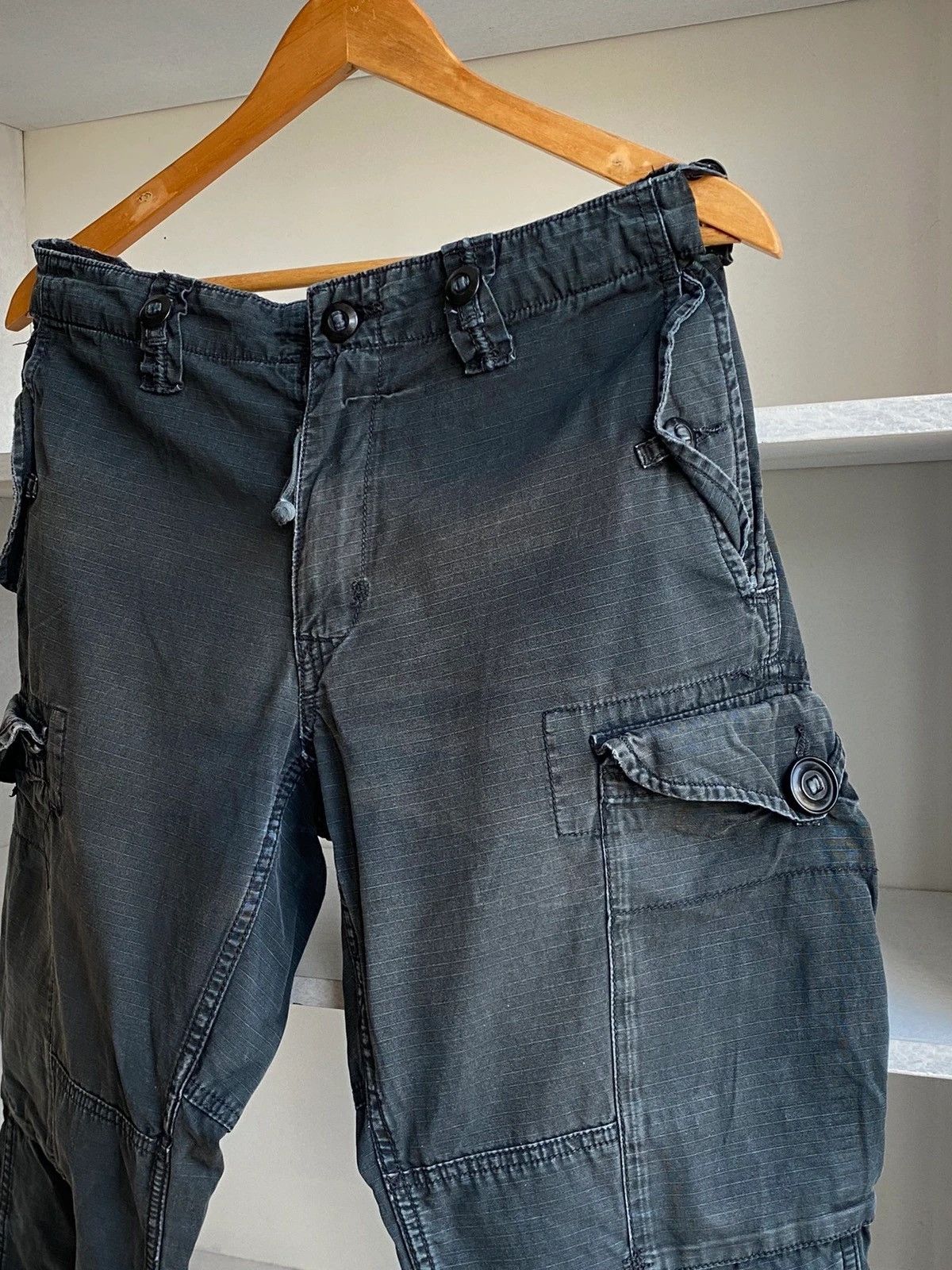 Vintage Polo Ralph Lauren Black Cargo Pants