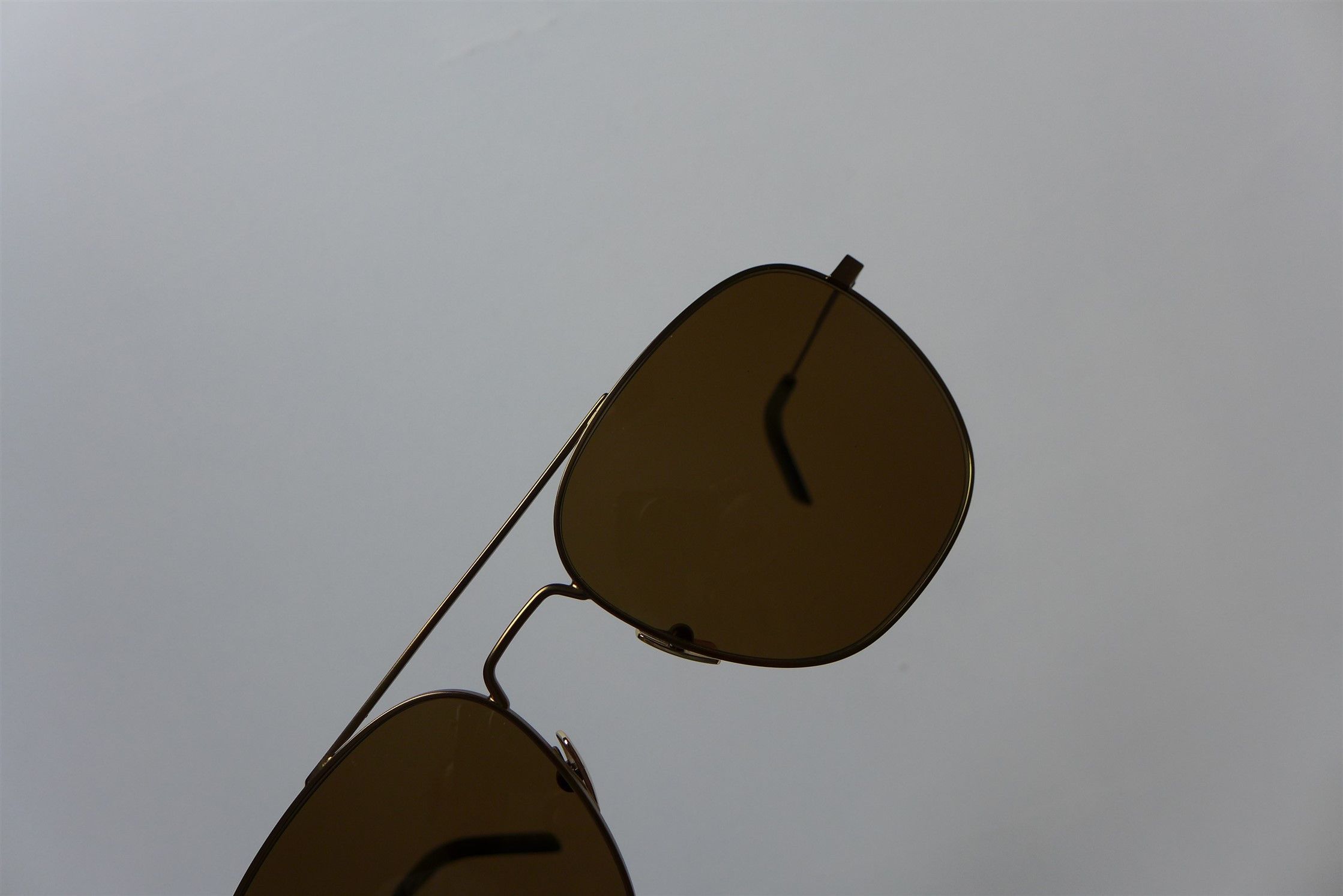 Saint Laurent Paris Saint Laurent SL 86 Aviator Sunglasses - Matte Gold Size ONE SIZE - 16 Thumbnail