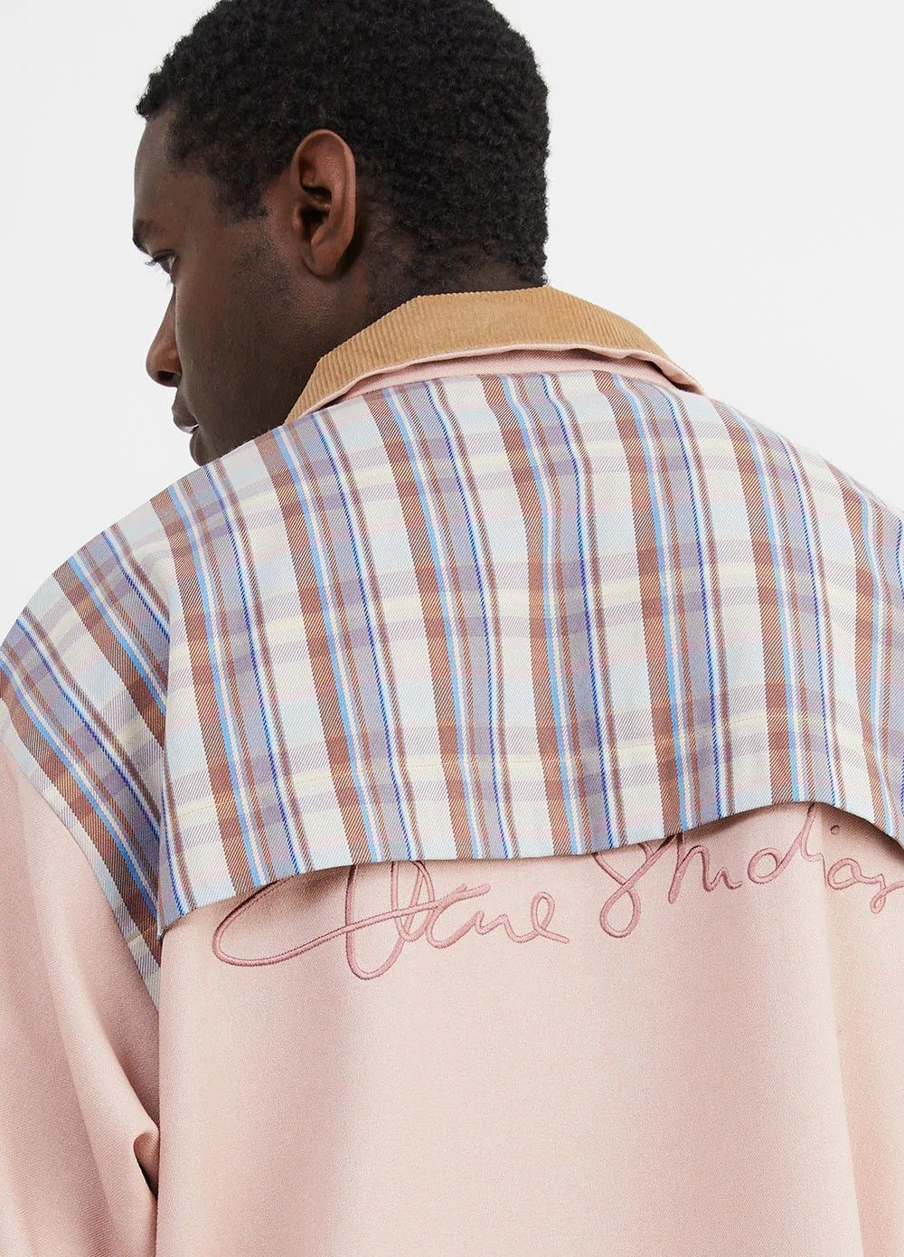 Acne Studios Acne Oversized Olenco Track Jacket - Blossom Pink & Lilac. Size US S / EU 44-46 / 1 - 3 Thumbnail