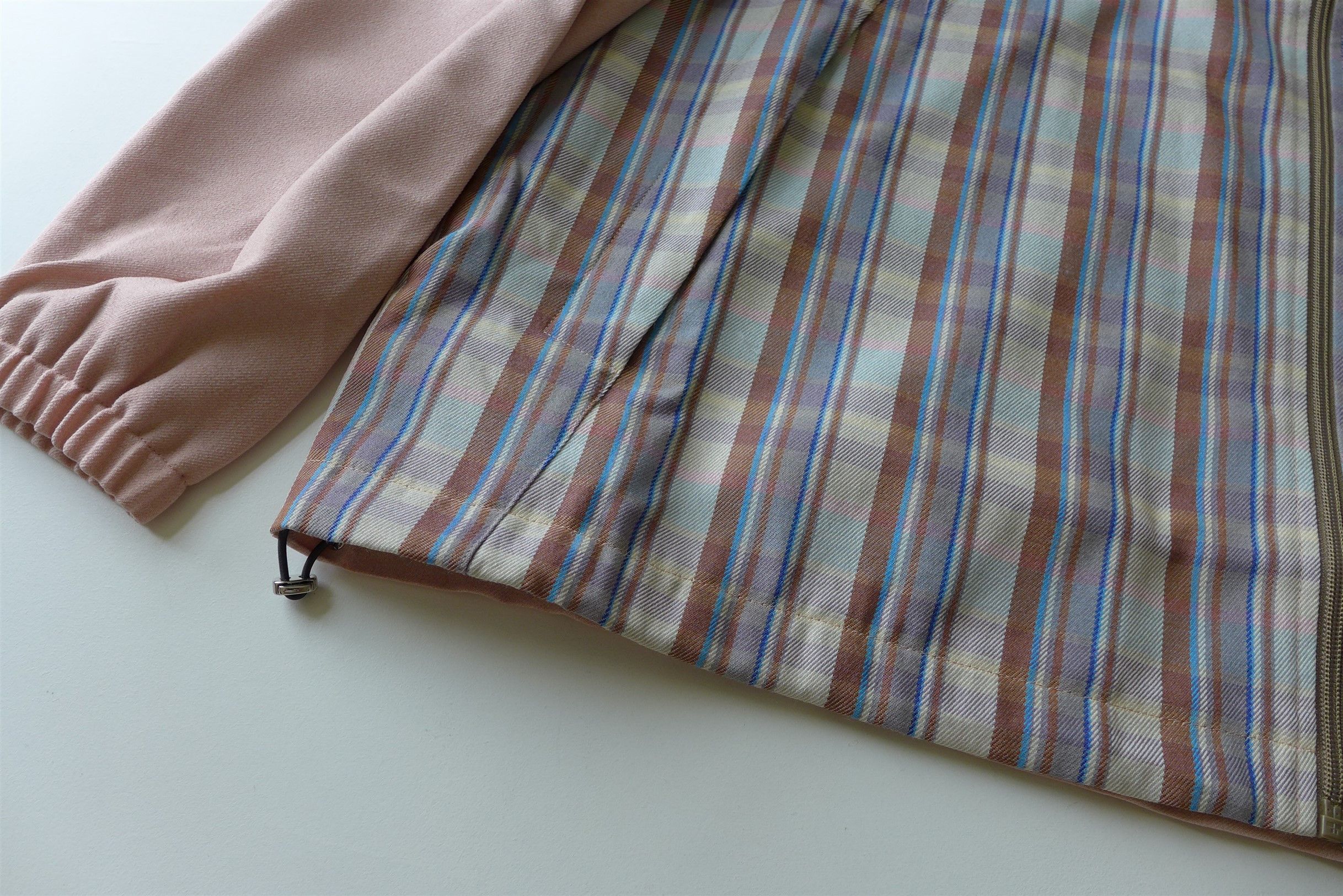 Acne Studios Acne Oversized Olenco Track Jacket - Blossom Pink & Lilac. Size US S / EU 44-46 / 1 - 16 Thumbnail