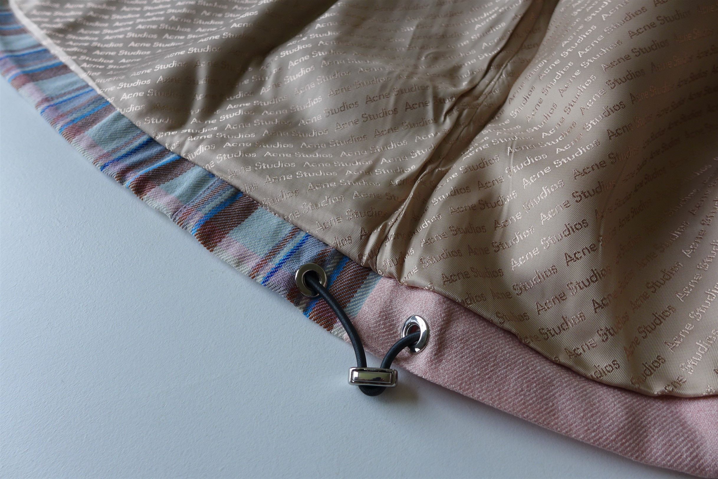 Acne Studios Acne Oversized Olenco Track Jacket - Blossom Pink & Lilac. Size US S / EU 44-46 / 1 - 21 Thumbnail