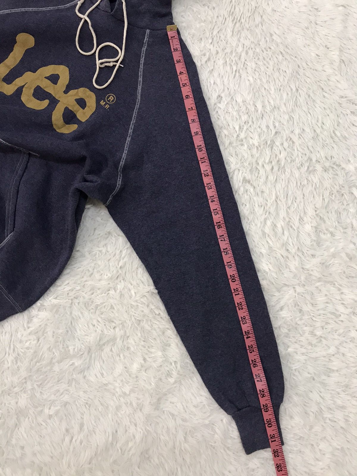 Lee Vintage Lee Big Logo Spell Hoodie Sweatshirt Made in Usa Size US XL / EU 56 / 4 - 18 Thumbnail