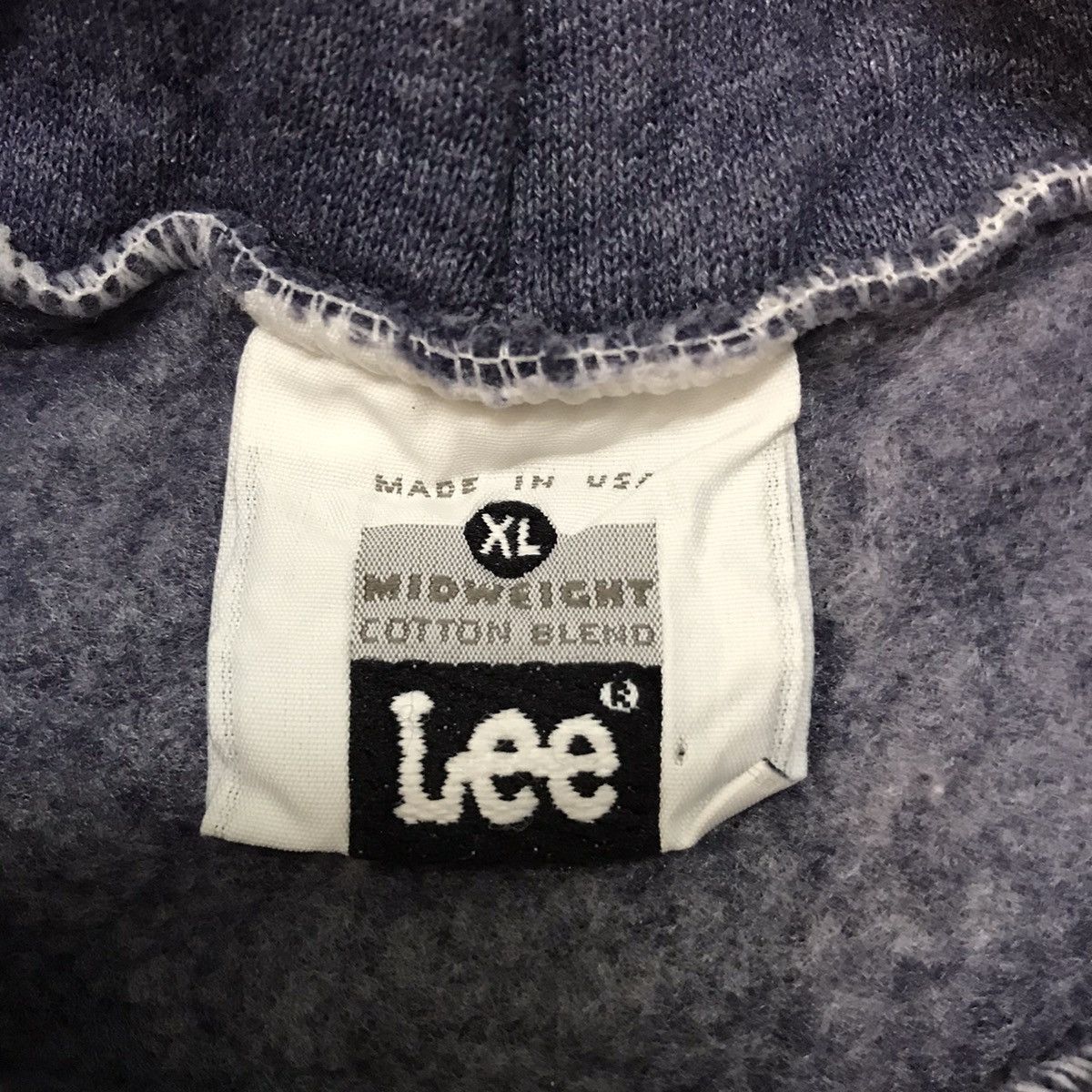 Lee Vintage Lee Big Logo Spell Hoodie Sweatshirt Made in Usa Size US XL / EU 56 / 4 - 14 Thumbnail