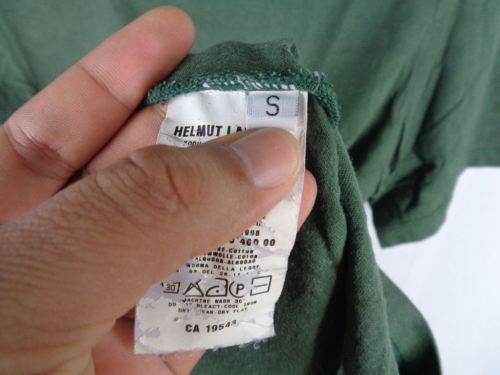 Helmut Lang × Vintage ARCHIVAL 1998 HELMUT LANG TEE Size US S / EU 44-46 / 1 - 4 Thumbnail