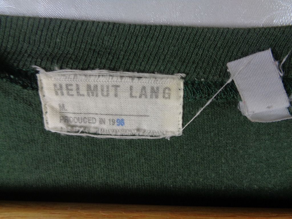 Helmut Lang × Vintage ARCHIVAL 1998 HELMUT LANG TEE Size US S / EU 44-46 / 1 - 3 Thumbnail