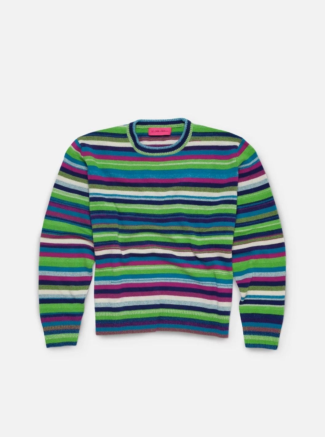 image of The Elder Statesman Oversized Mirage Stripe Cashmere Sweater, Men's (Size Small)