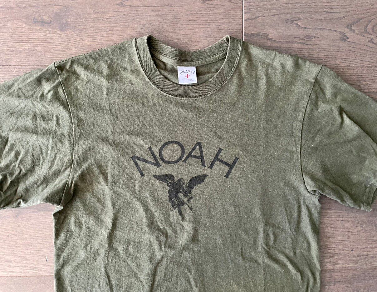 Noah NOAH NYC City of Angels Olive T-Shirt | Grailed
