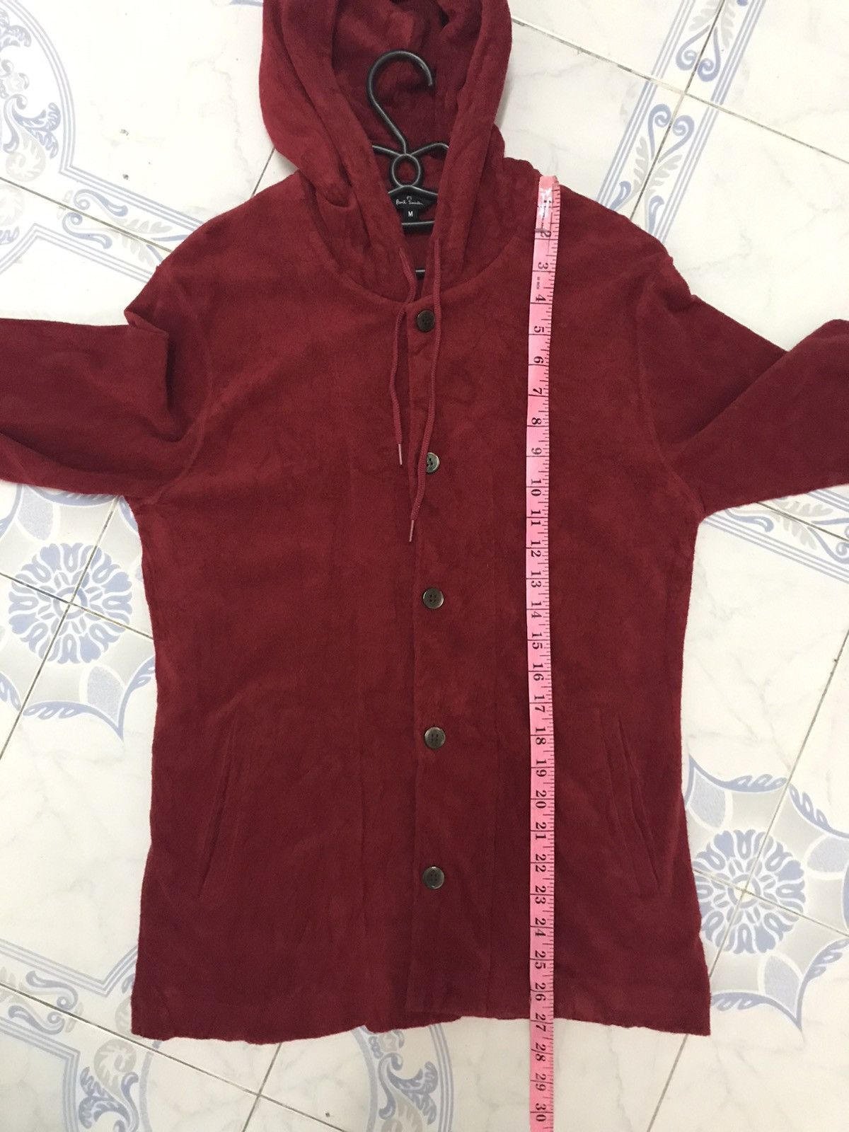 Paul Smith Paul Smith Button Up Hoodie Jacket Made in Japan Size US M / EU 48-50 / 2 - 20 Thumbnail