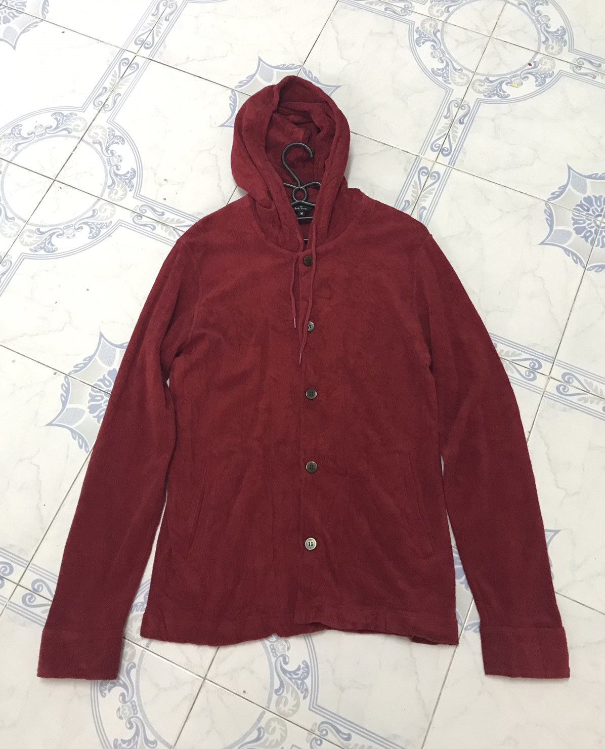 Paul Smith Paul Smith Button Up Hoodie Jacket Made in Japan Size US M / EU 48-50 / 2 - 11 Thumbnail
