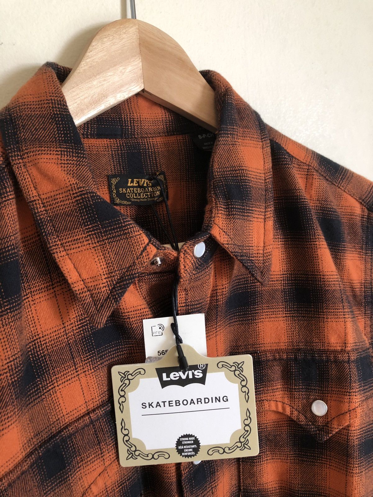 Levi's Levi’s Skateboarding Western Flannel Shirt Size US S / EU 44-46 / 1 - 2 Thumbnail