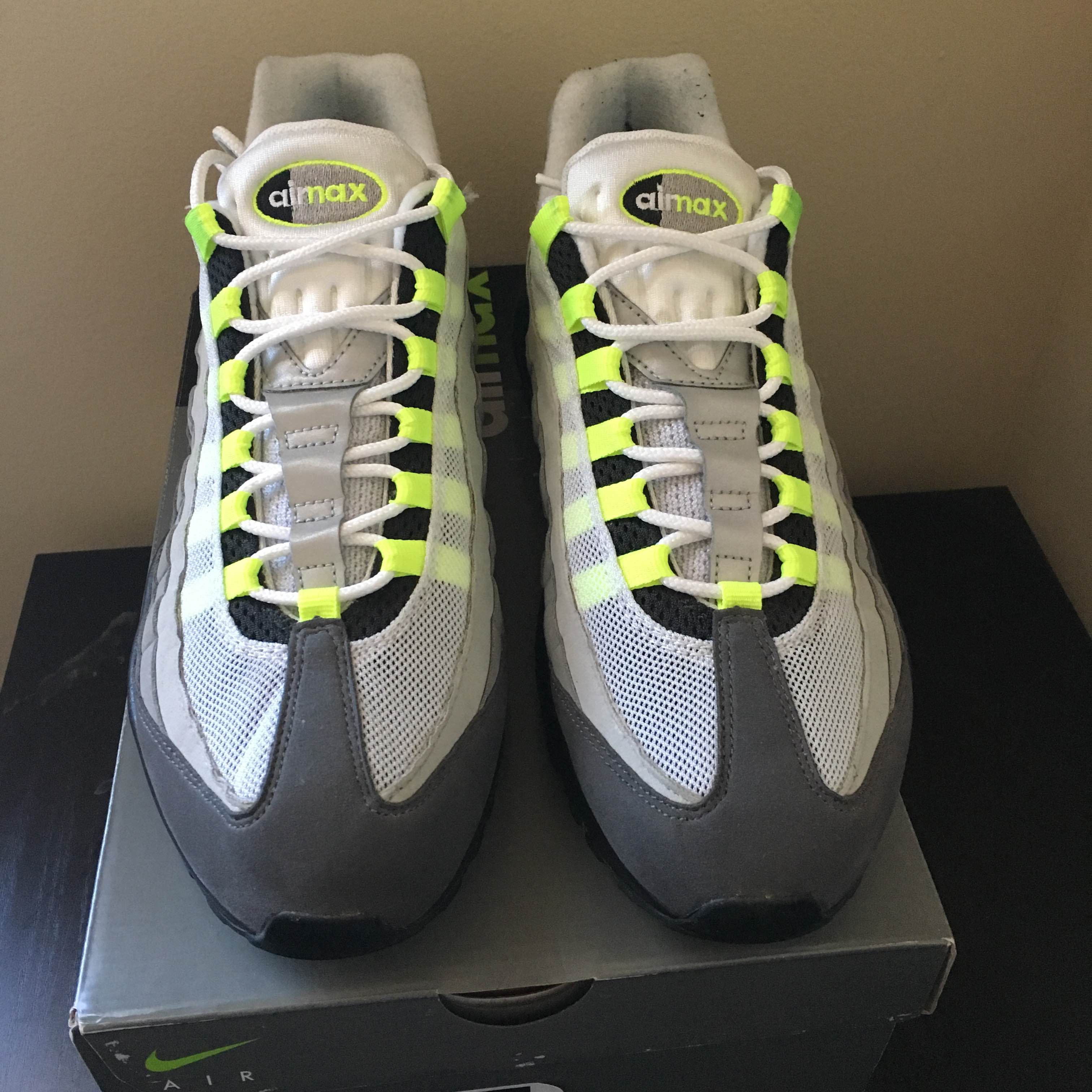 Nike Air Max 95 OG Neon 2015 Size US 10.5 / EU 43-44 - 1 Preview
