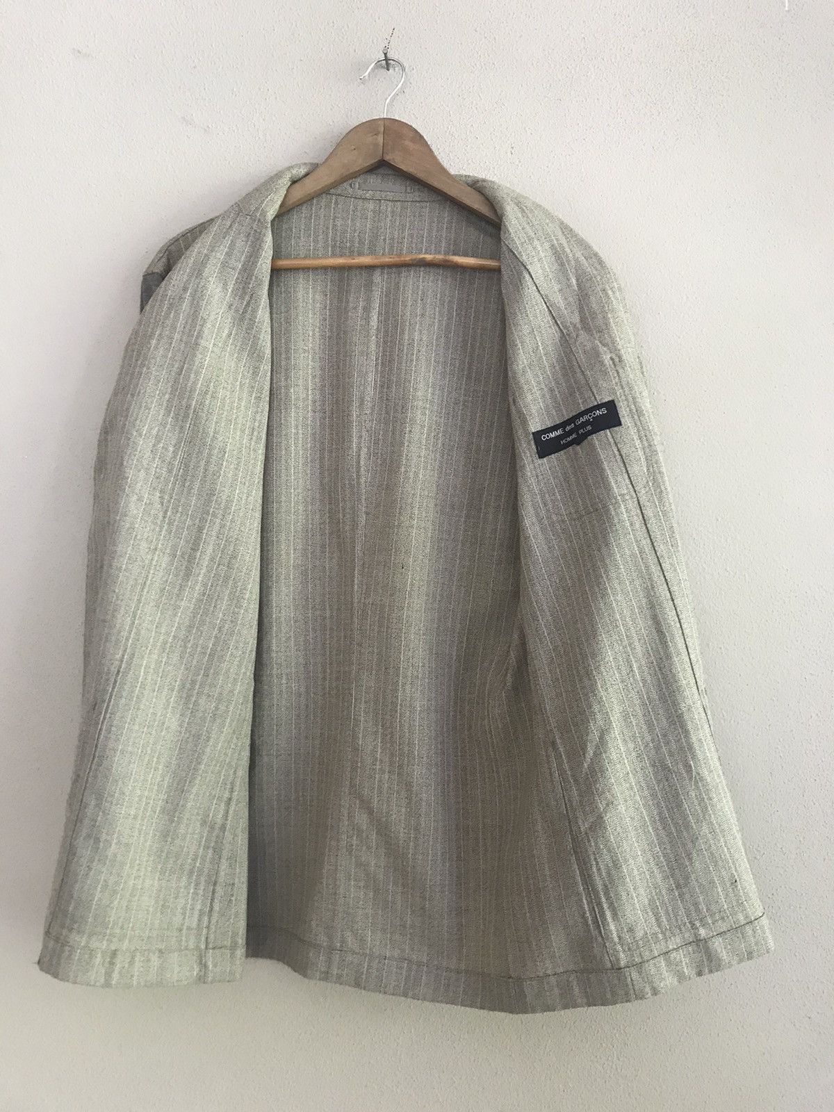 Comme des Garcons ☀️AD93 Comme des Garcons Homme Plus stripe jacket Size US M / EU 48-50 / 2 - 17 Thumbnail