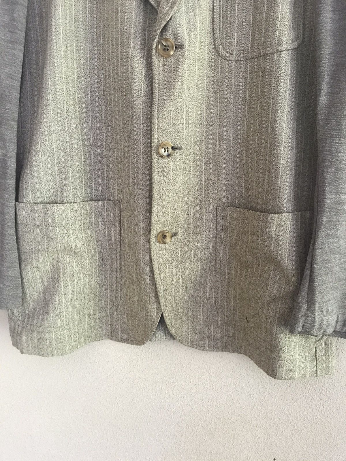 Comme des Garcons ☀️AD93 Comme des Garcons Homme Plus stripe jacket Size US M / EU 48-50 / 2 - 6 Thumbnail