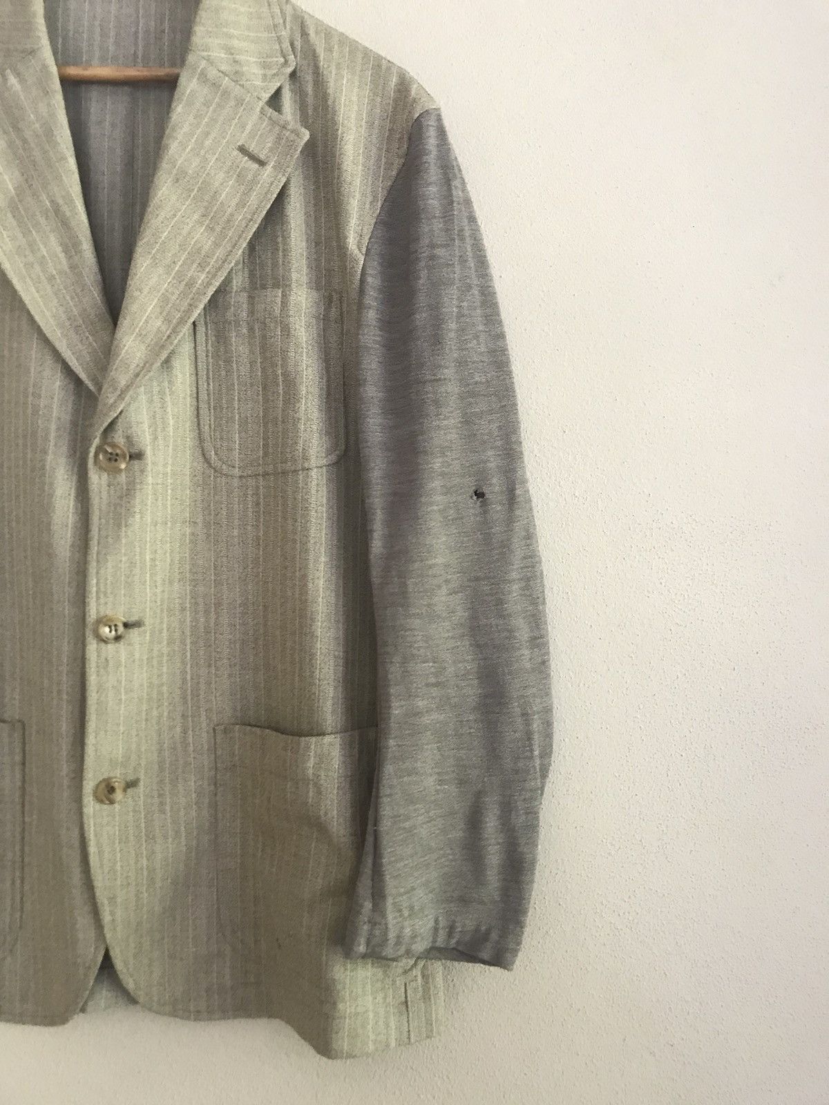 Comme des Garcons ☀️AD93 Comme des Garcons Homme Plus stripe jacket Size US M / EU 48-50 / 2 - 3 Thumbnail