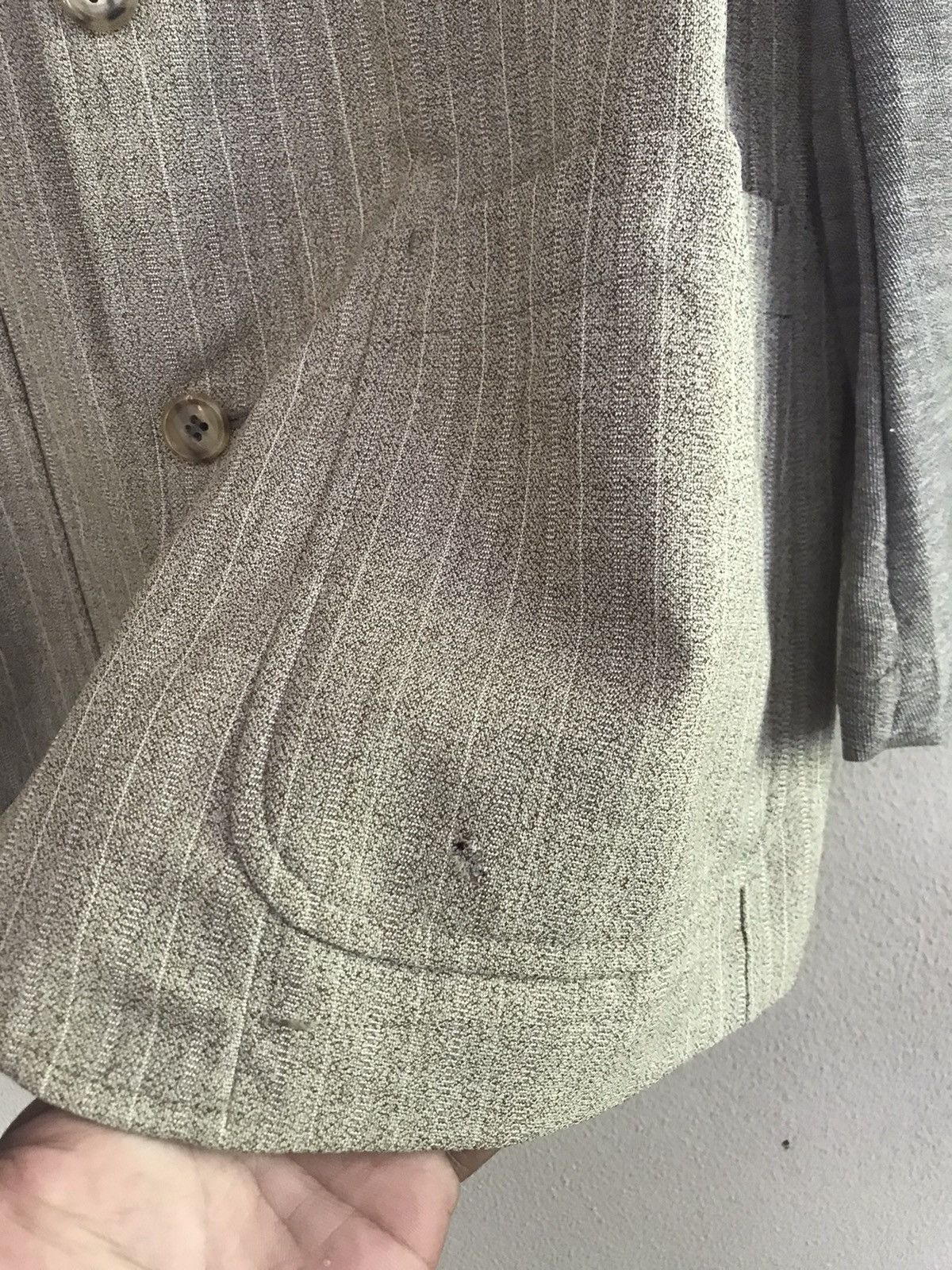 Comme des Garcons ☀️AD93 Comme des Garcons Homme Plus stripe jacket Size US M / EU 48-50 / 2 - 9 Thumbnail