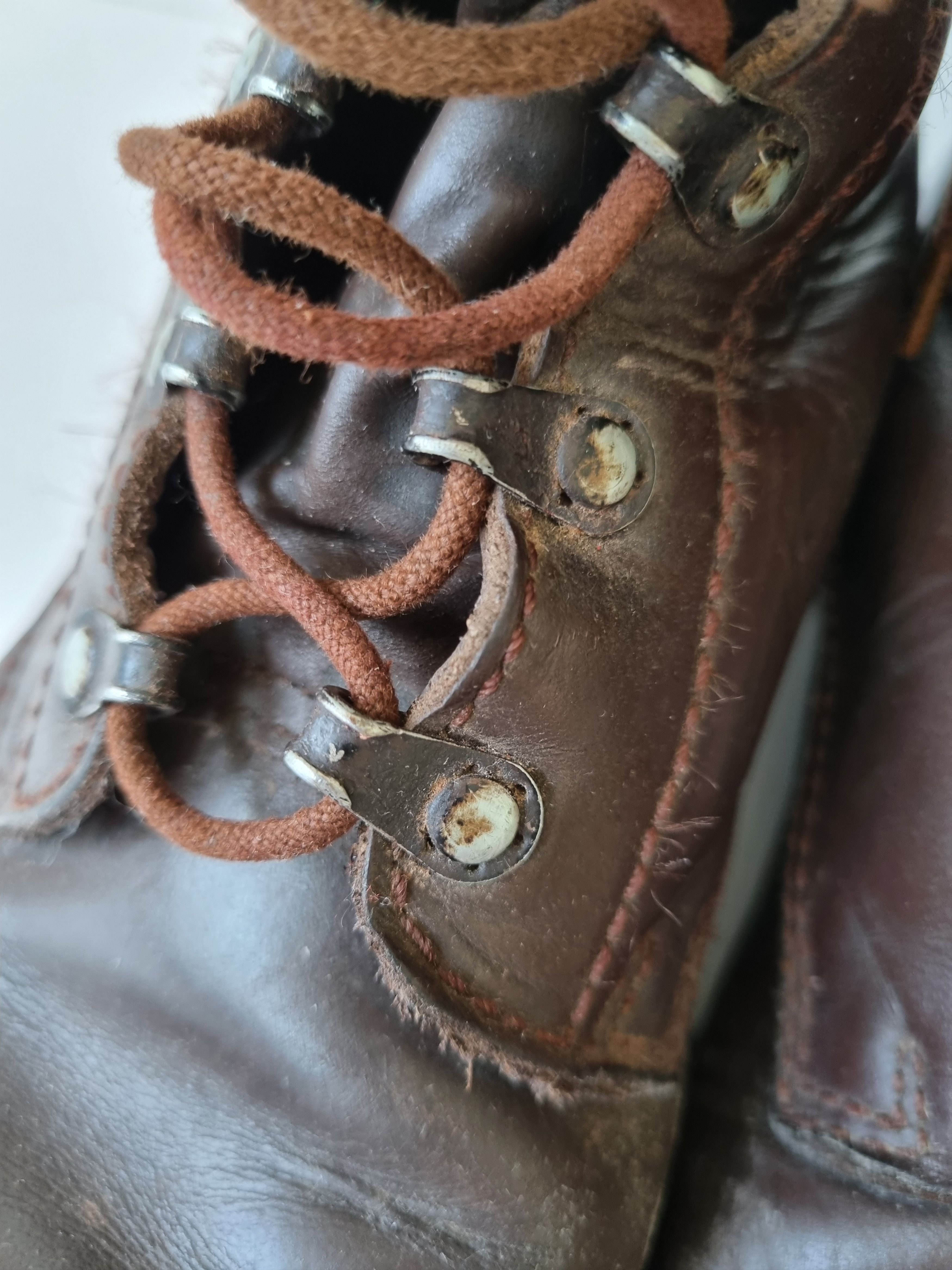 Vintage Rare vintage 80s Military Used Boots GAUDI Style Size US 9.5 / EU 42-43 - 12 Thumbnail