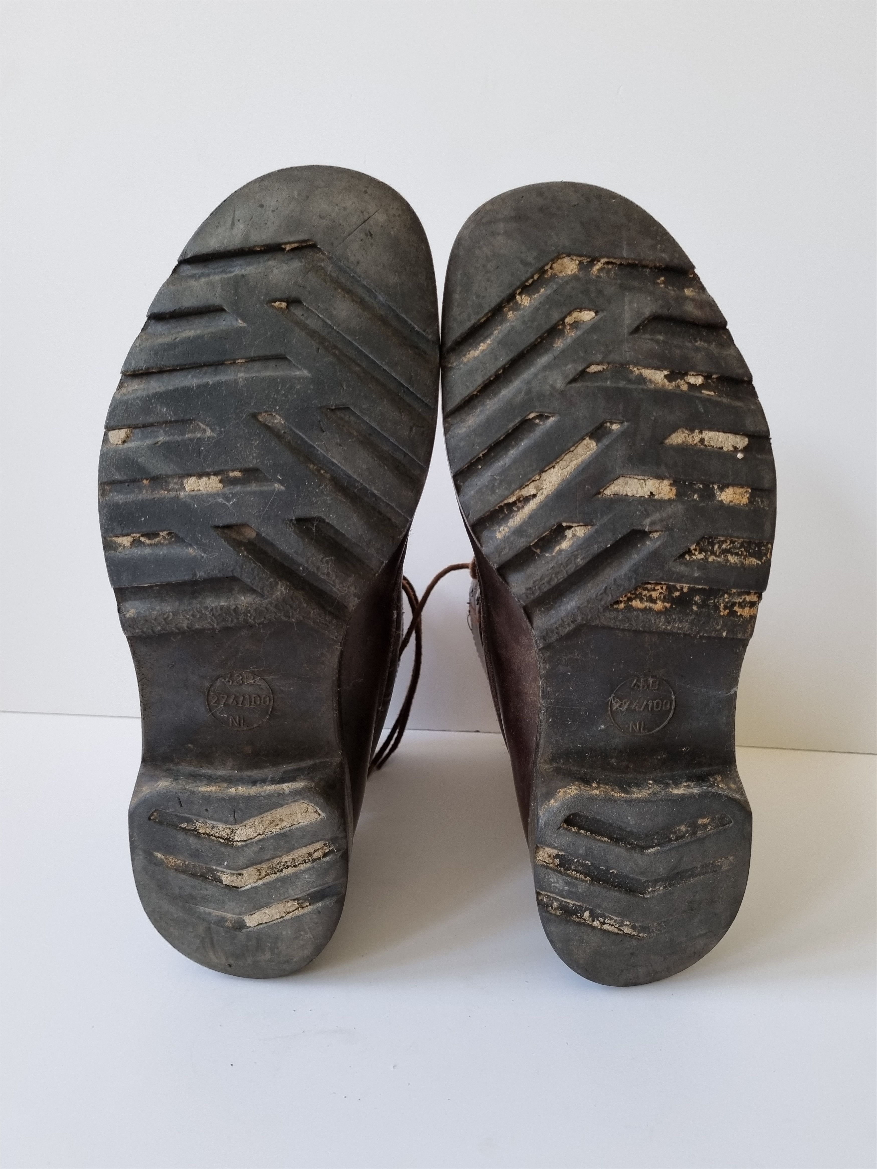Vintage Rare vintage 80s Military Used Boots GAUDI Style Size US 9.5 / EU 42-43 - 8 Thumbnail