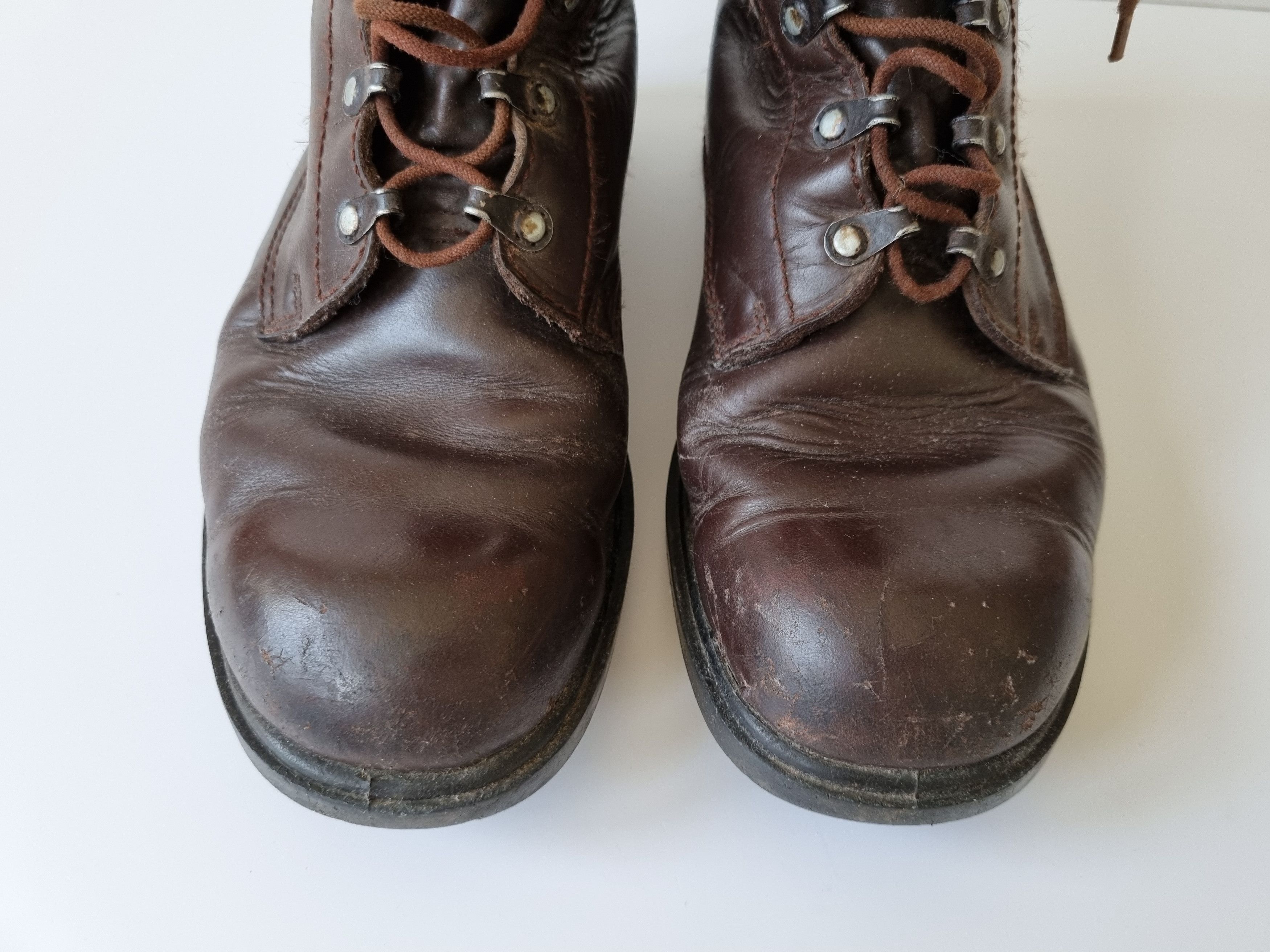 Vintage Rare vintage 80s Military Used Boots GAUDI Style Size US 9.5 / EU 42-43 - 7 Thumbnail