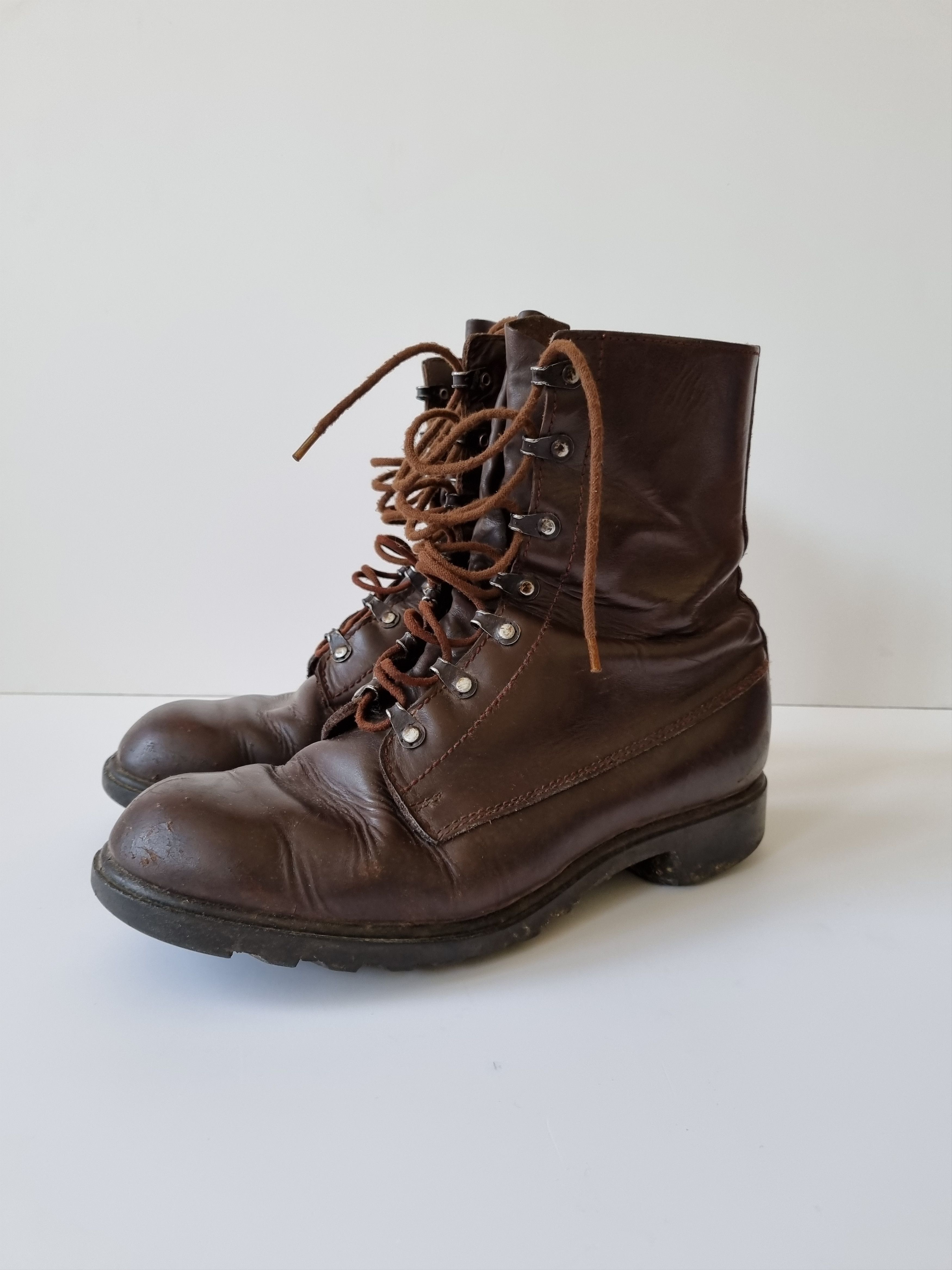 Vintage Rare vintage 80s Military Used Boots GAUDI Style | Grailed