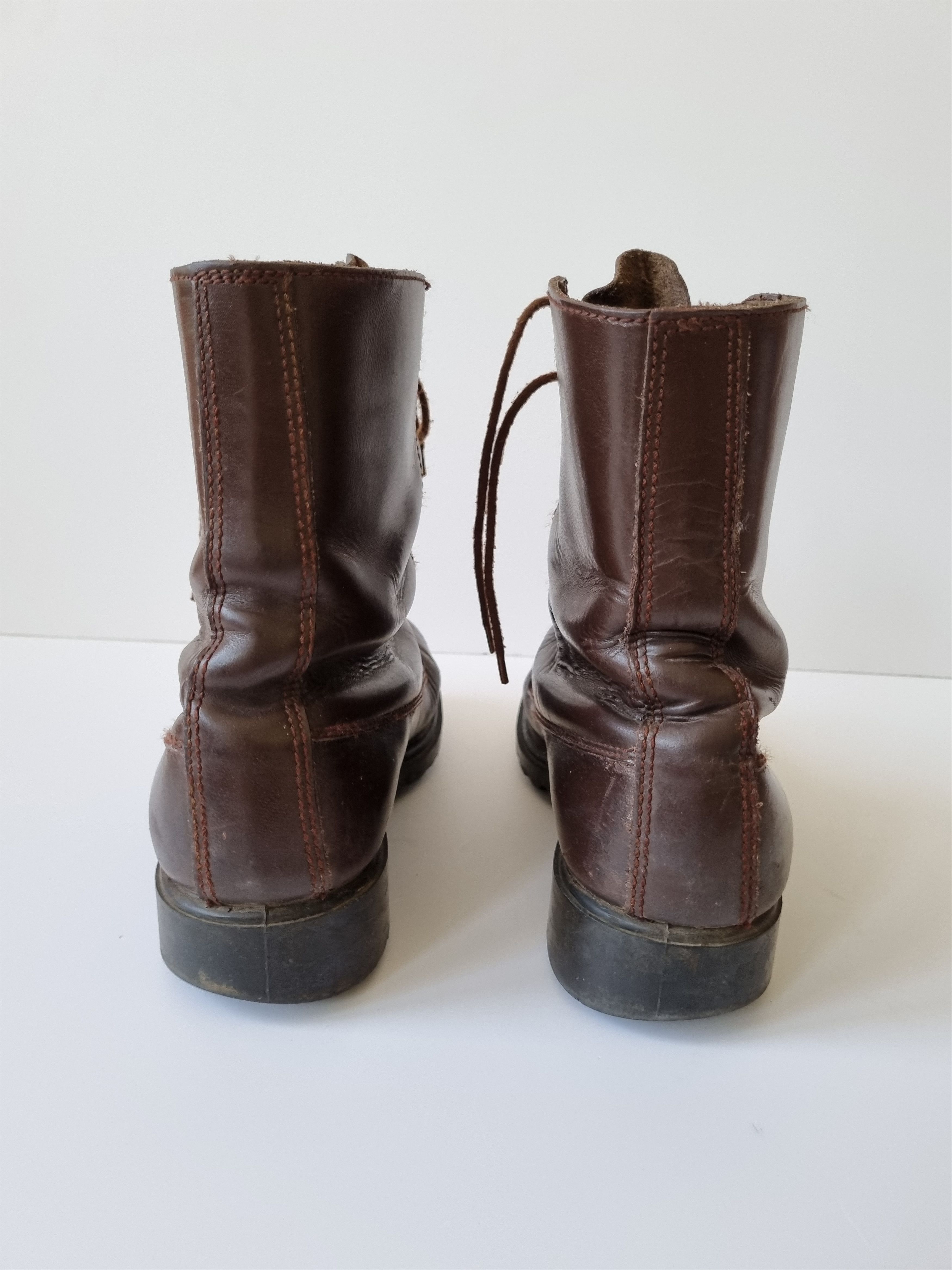 Vintage Rare vintage 80s Military Used Boots GAUDI Style Size US 9.5 / EU 42-43 - 6 Thumbnail