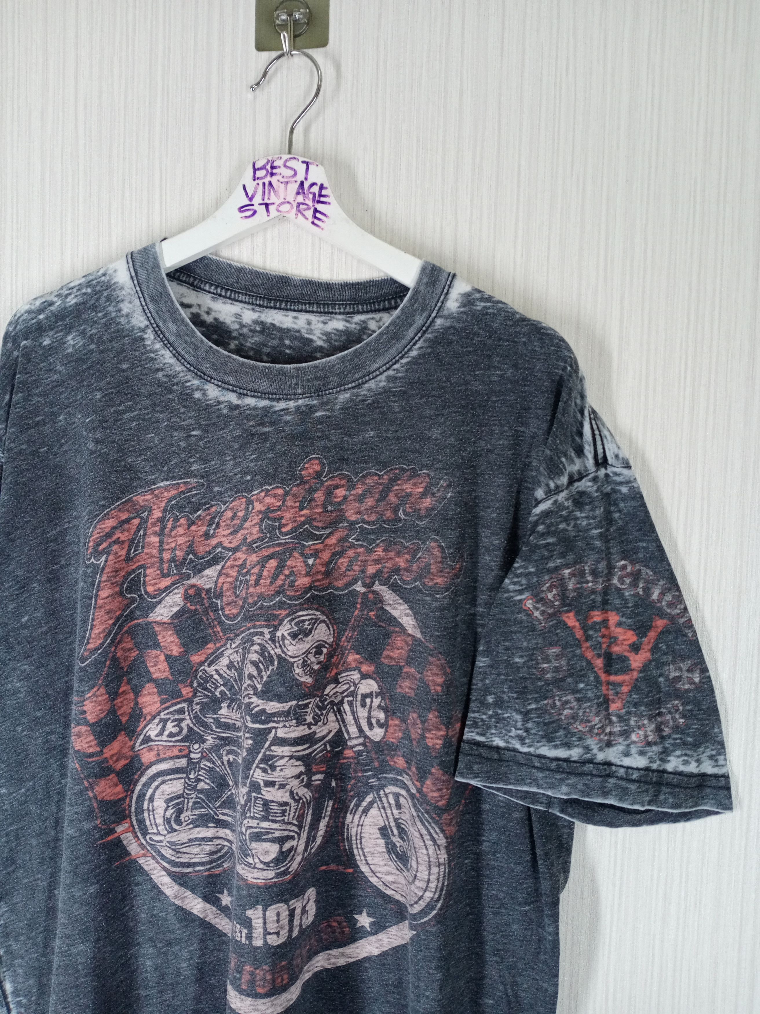 Vintage Vintage American Custom Build For Speed Tshirt Size US XL / EU 56 / 4 - 4 Thumbnail
