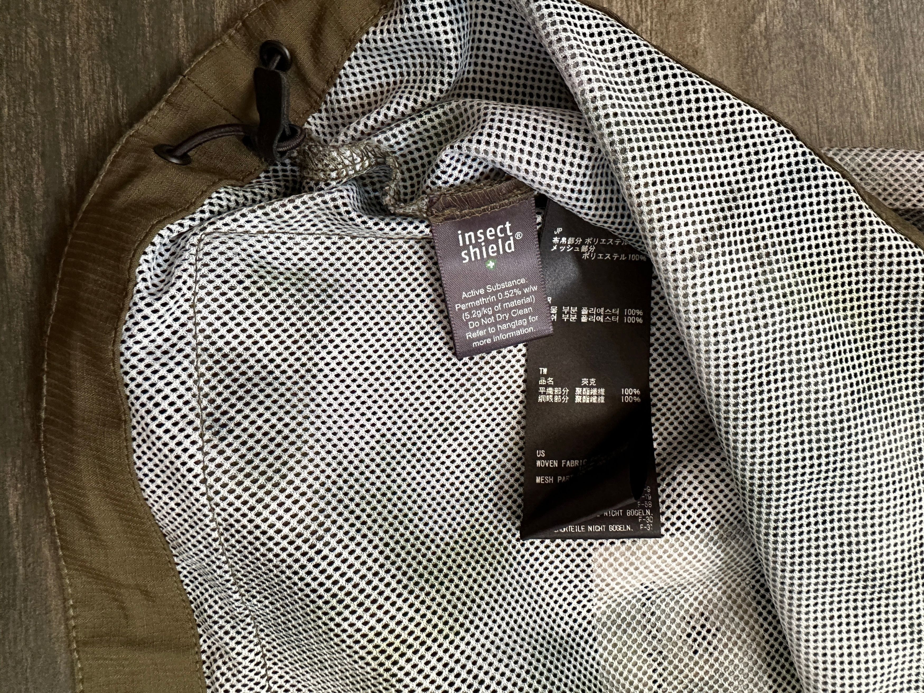 Snow Peak Insect Shield Mesh Light Jacket with Face Mask Hood Size US M / EU 48-50 / 2 - 7 Thumbnail
