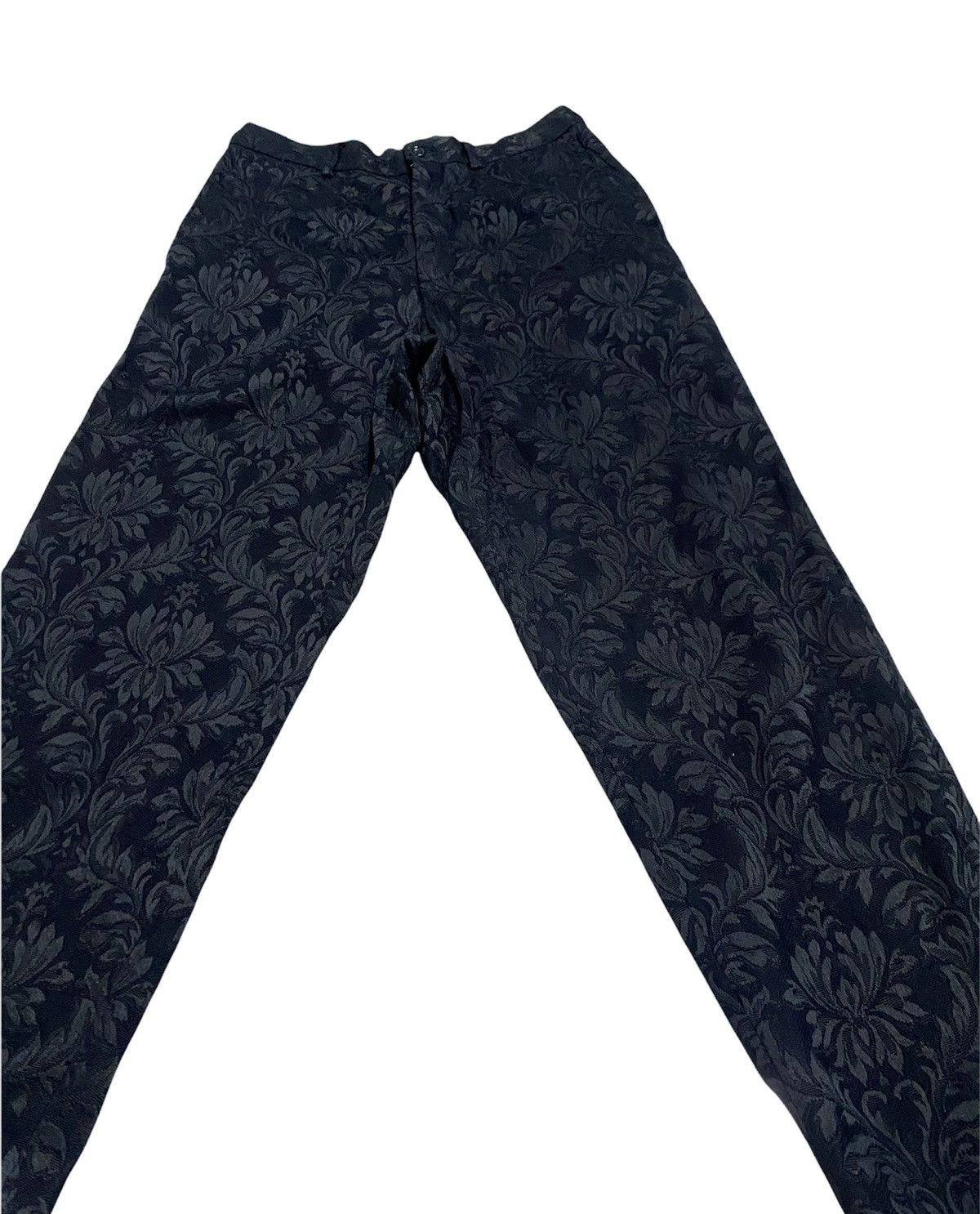 Comme des Garcons Homme Plus AD1996 VINTAGE COMME DES GARÇONS FLORAL CASUAL PANTS Size US 32 / EU 48 - 2 Thumbnail