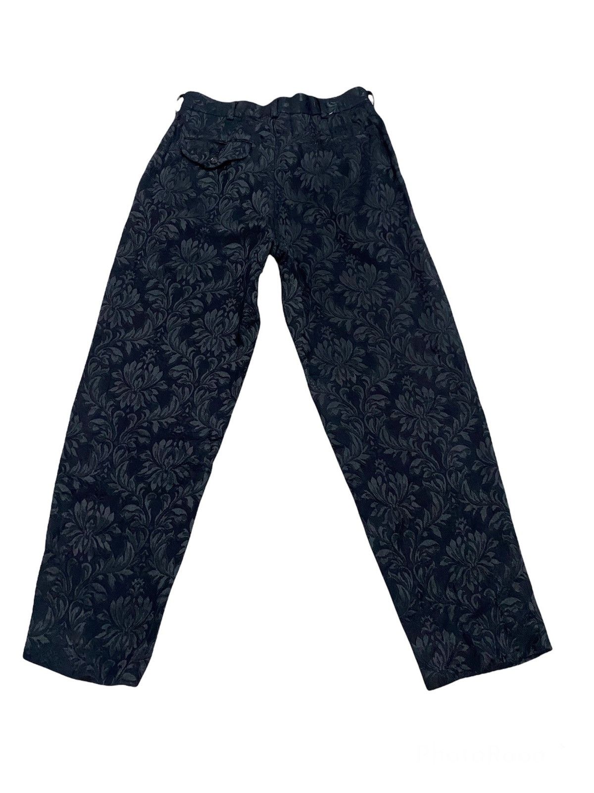 Comme des Garcons Homme Plus AD1996 VINTAGE COMME DES GARÇONS FLORAL CASUAL PANTS Size US 32 / EU 48 - 3 Thumbnail