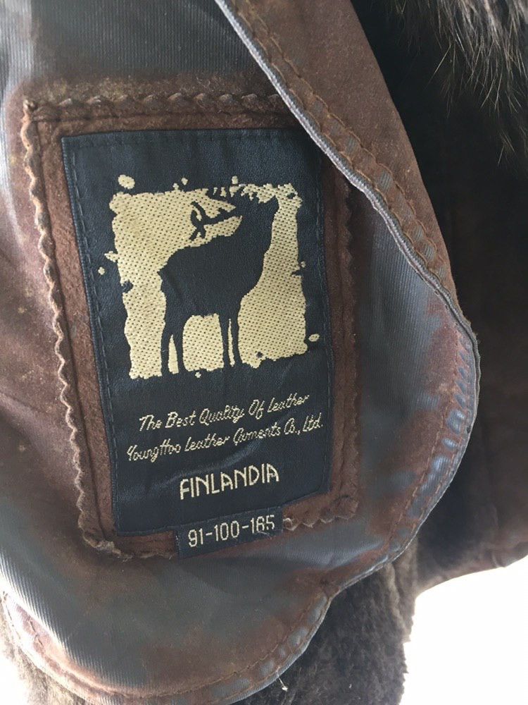 Other FUR COAT LEATHER FINLANDIA Size US M / EU 48-50 / 2 - 4 Thumbnail